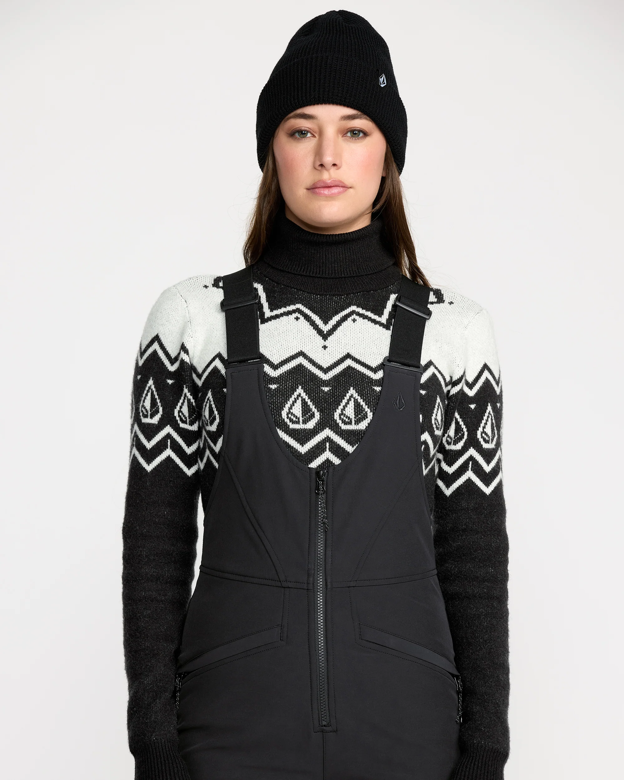 Battle Stretch Bib Overall - Black - Image 3