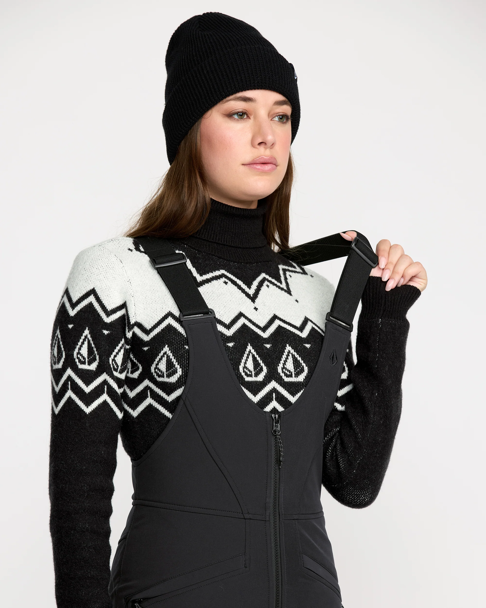 Battle Stretch Bib Overall - Black - Image 4