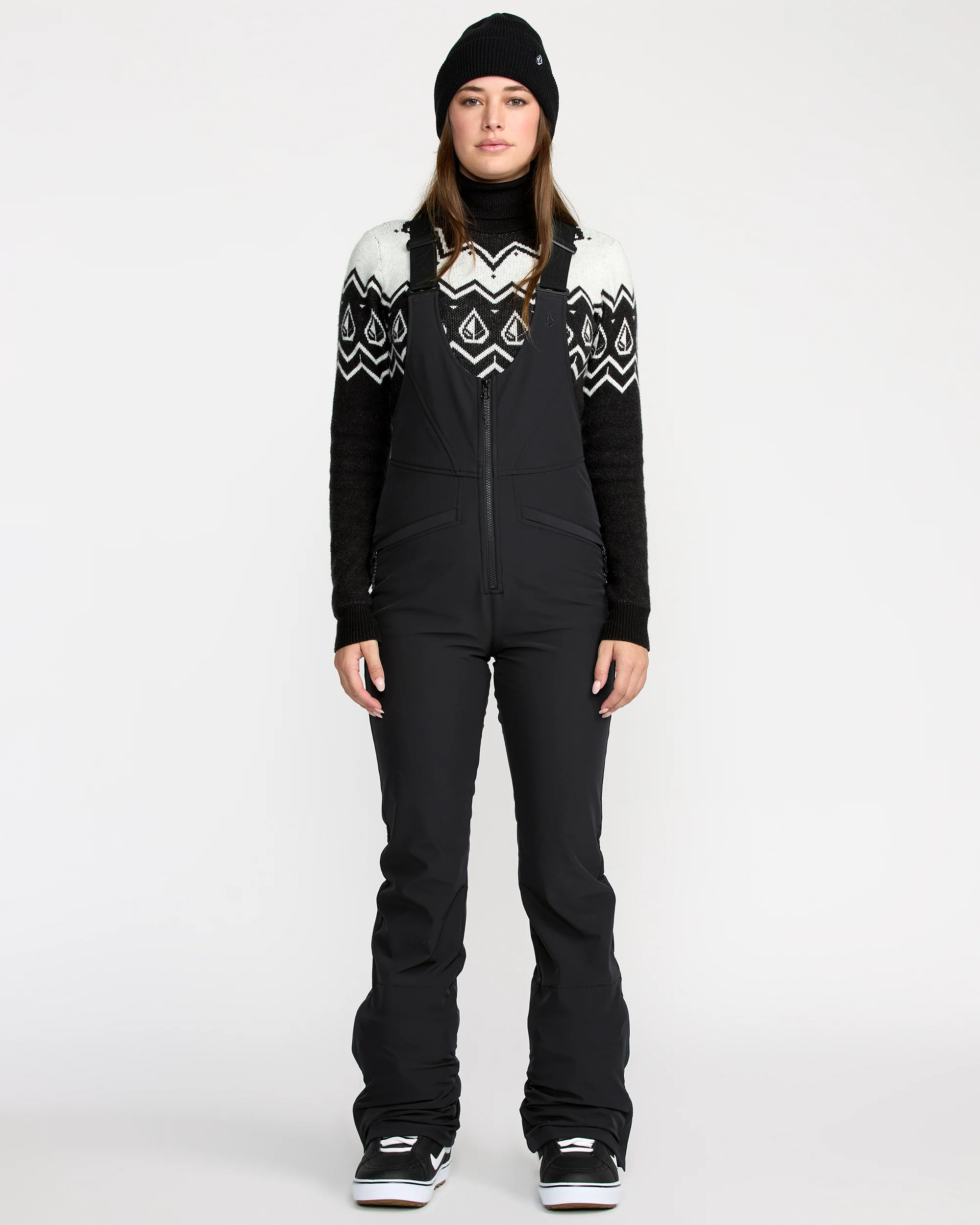 Battle Stretch Bib Overall - Black - Image 6
