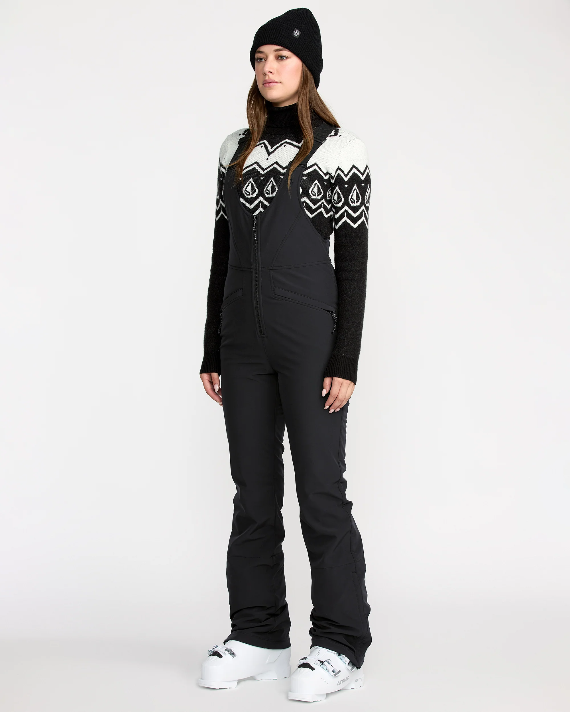 Battle Stretch Bib Overall - Black - Image 8