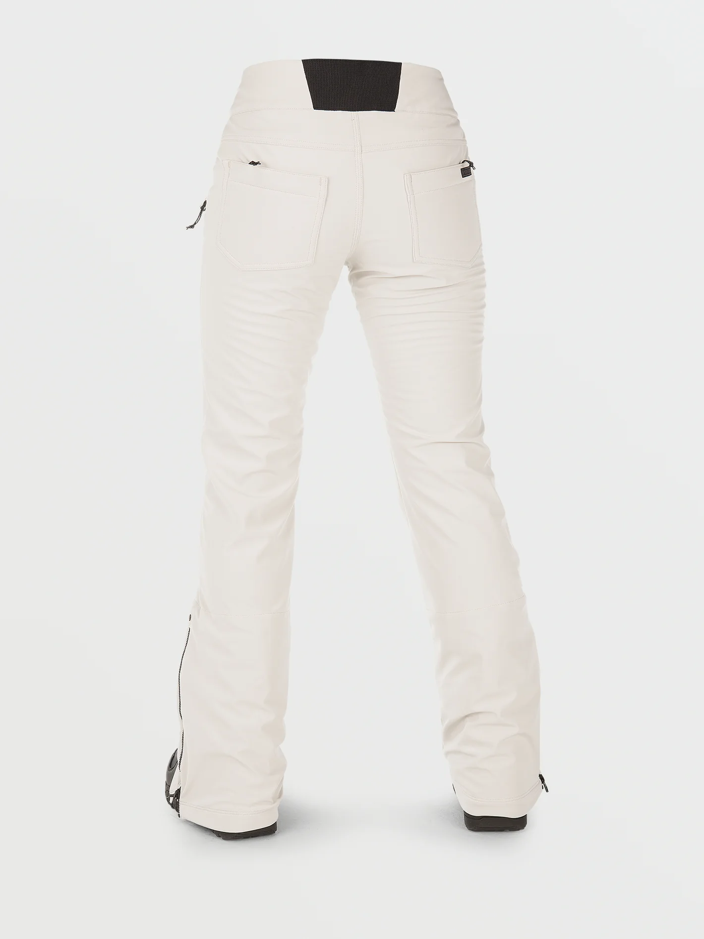 Battle Stretch High Rise Trousers - Off White - Image 8