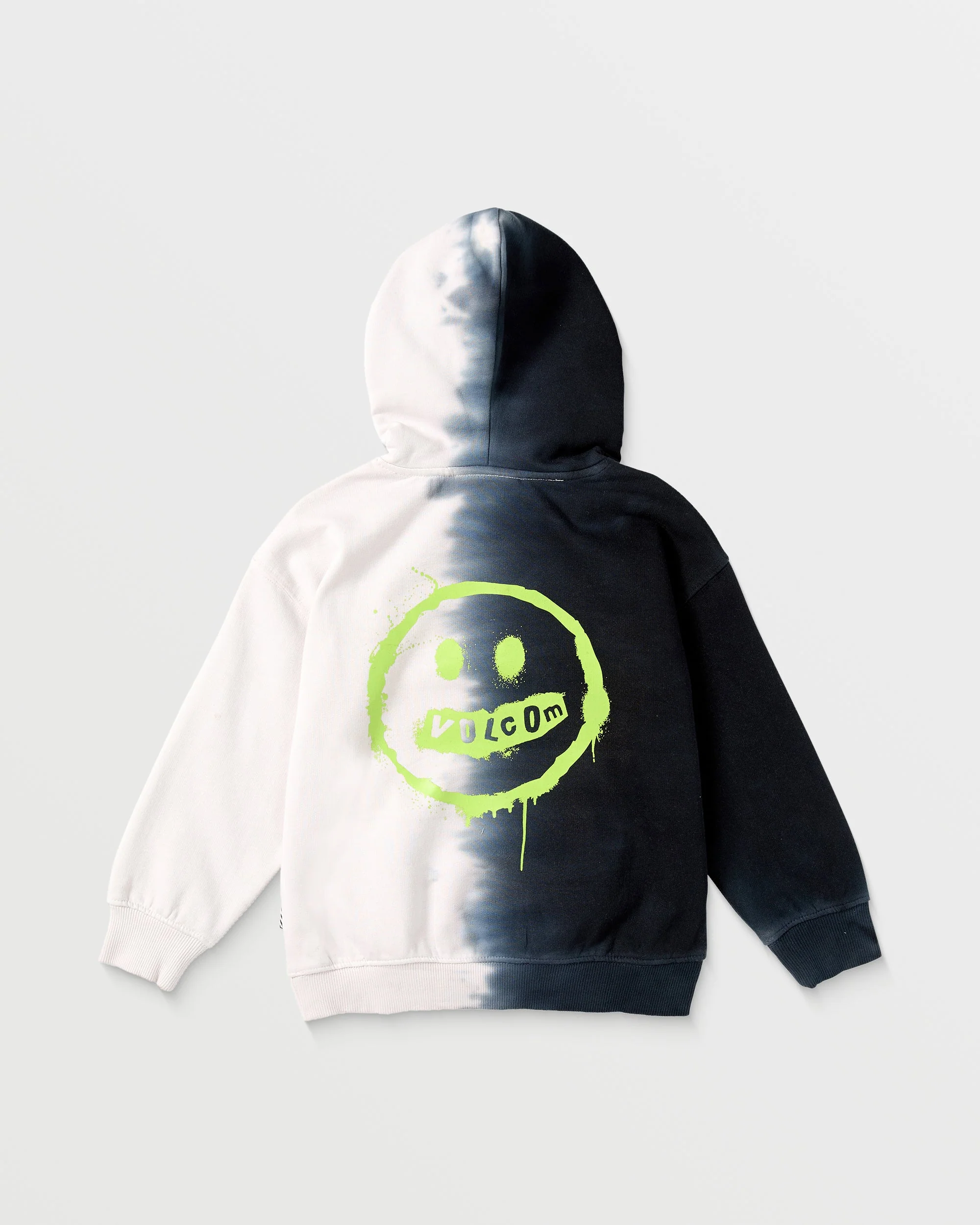 Graffiti Smile Hoodie - BLACK WHITE - (KIDS) - Image 2