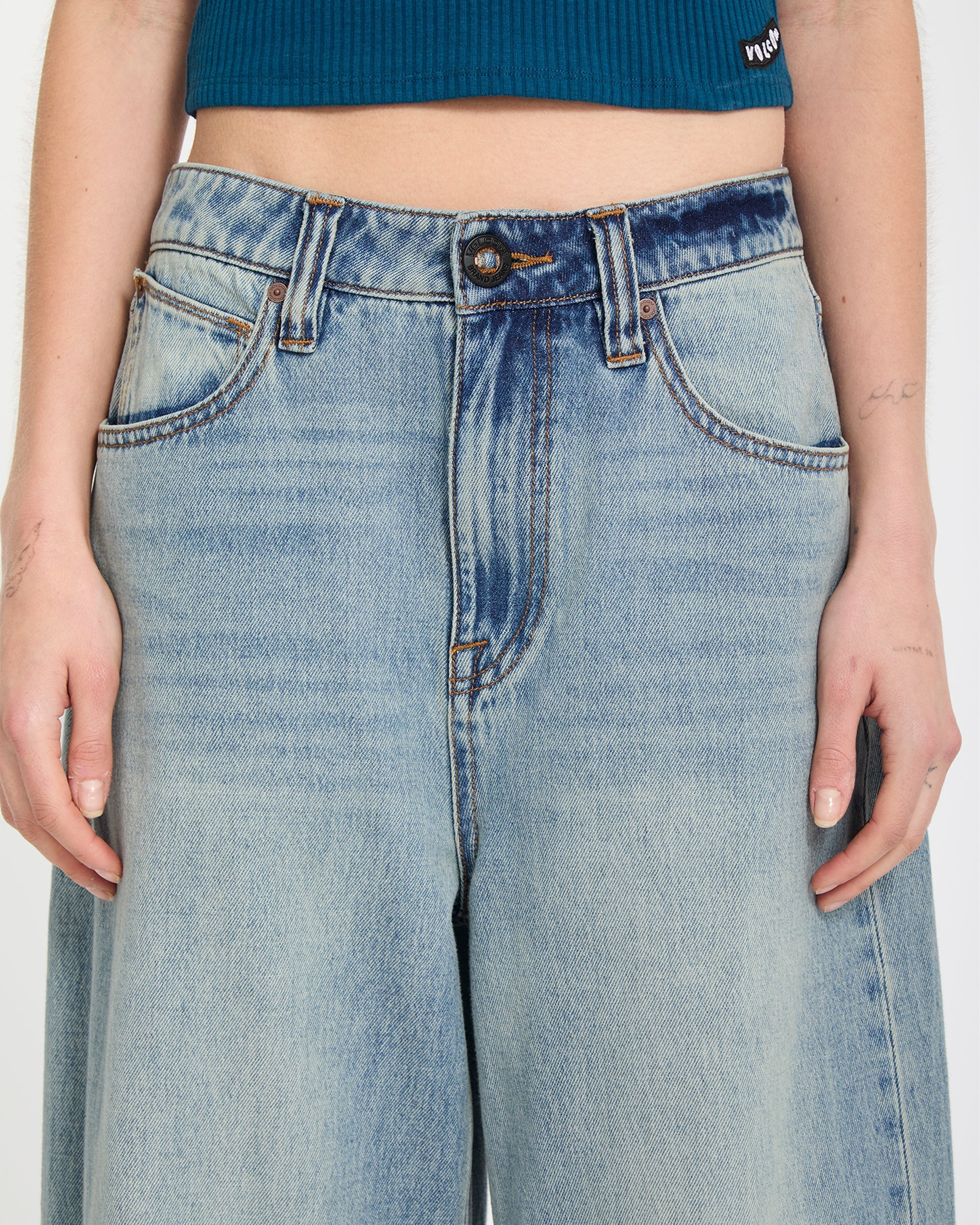 Beeggy Jeans - Dusty Blue Wash - Image 10