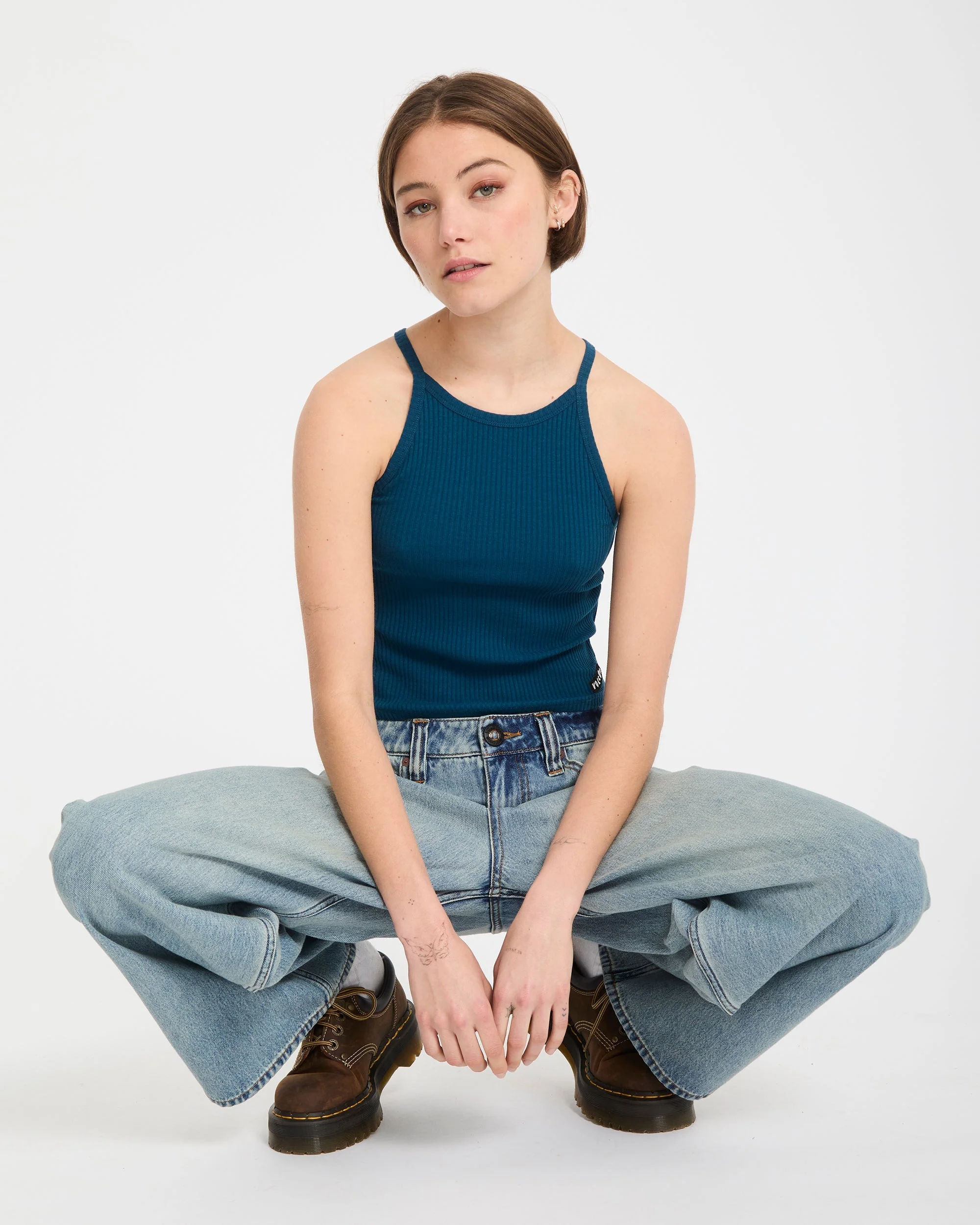 Beeggy Jeans - Dusty Blue Wash - Image 13
