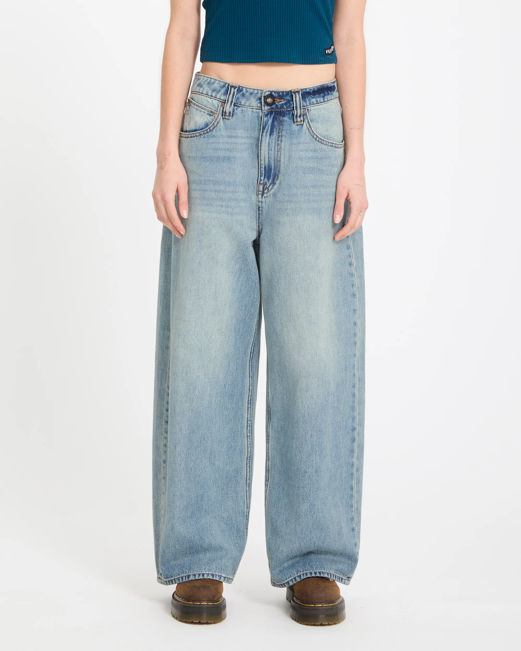 Beeggy Jeans - Dusty Blue Wash - Image 8