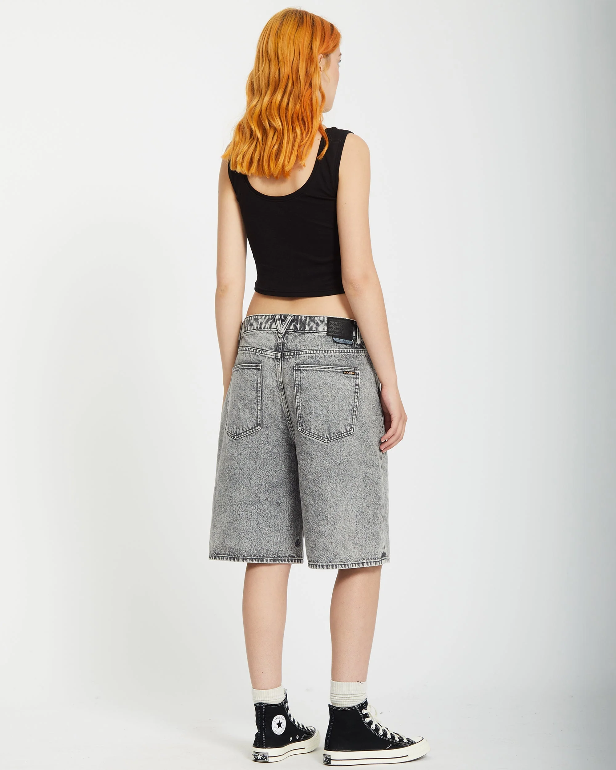 Beeggy Denim Short - Grey Vintage - Image 8