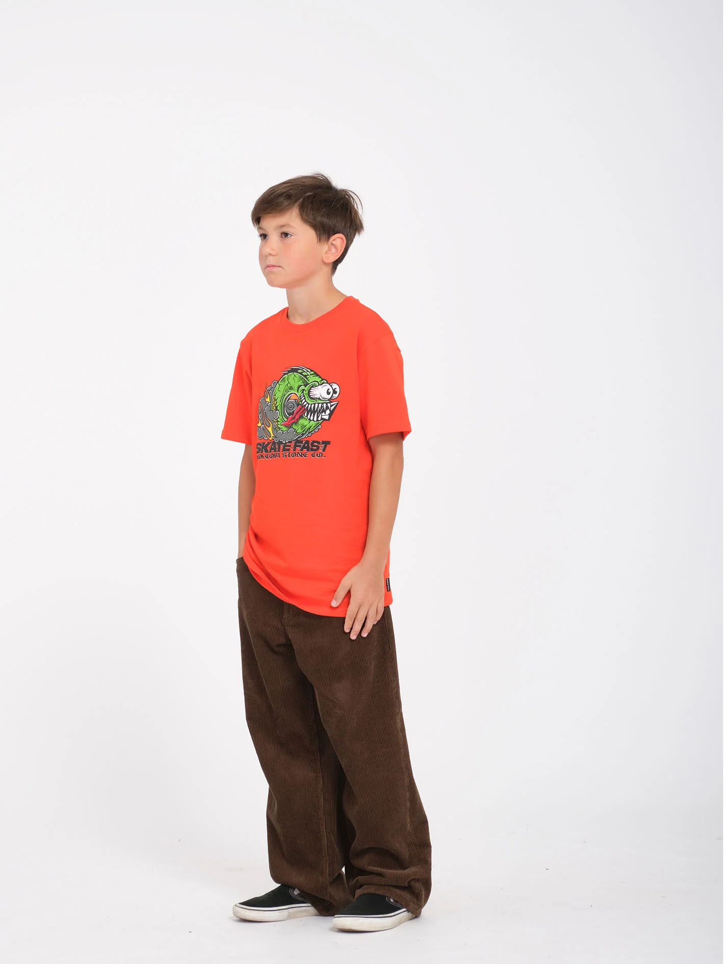 Billow Corduroy Trousers - Wren - (KIDS) - Image 3