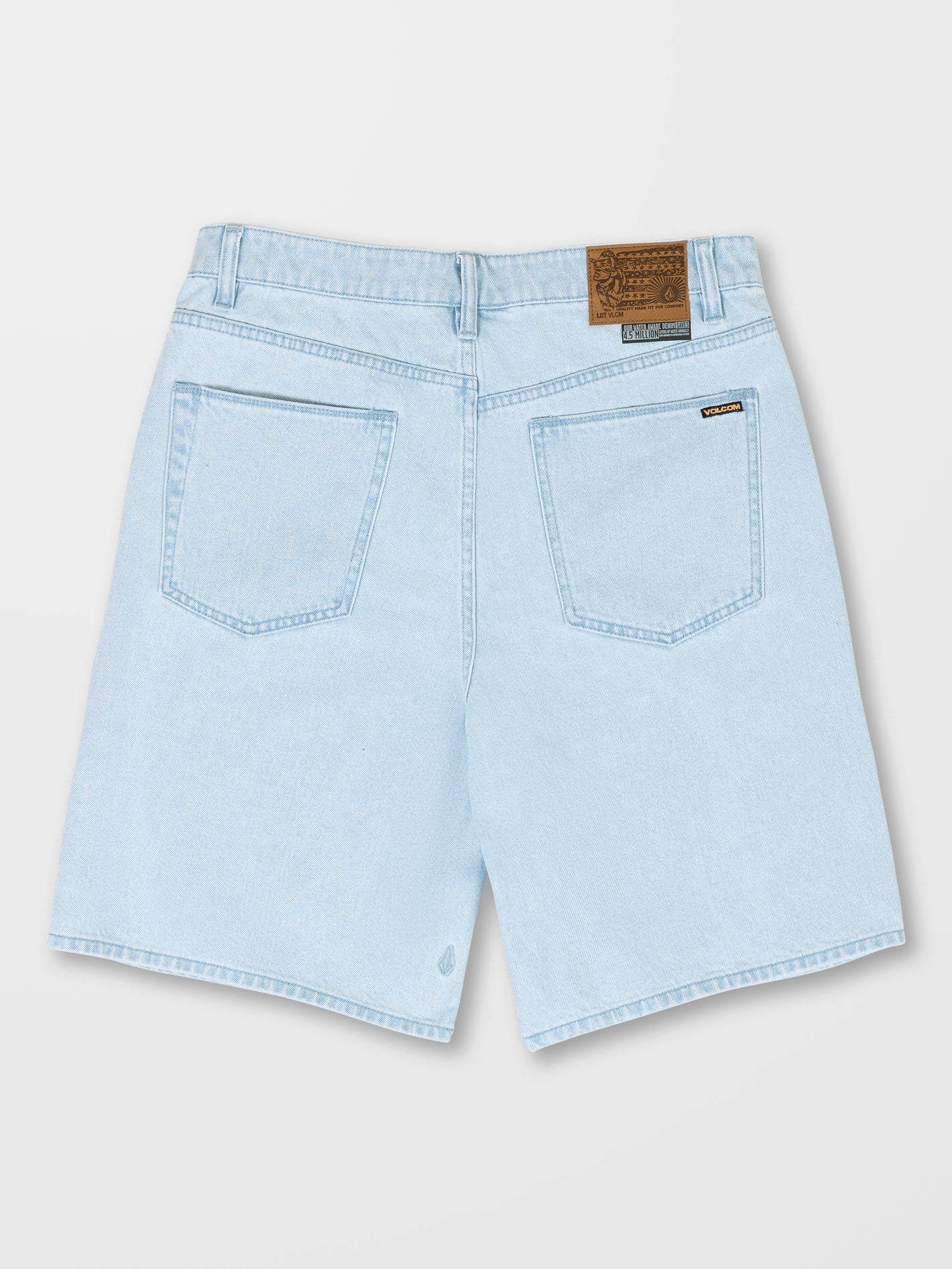 Billow Denim Short - LIGHT BLUE - Image 6