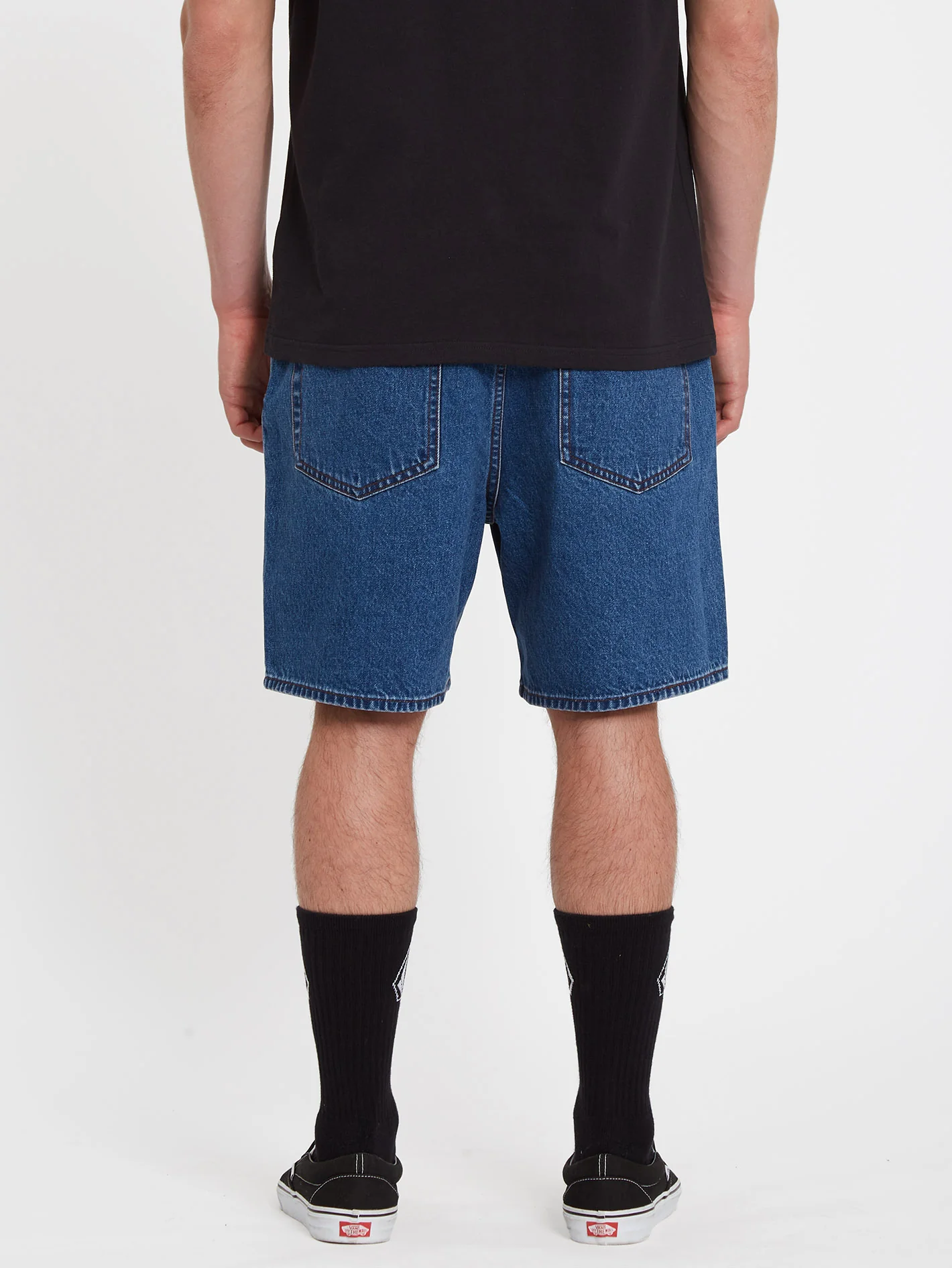 Billow Denim Short - OLIVER MID BLUE - Image 2