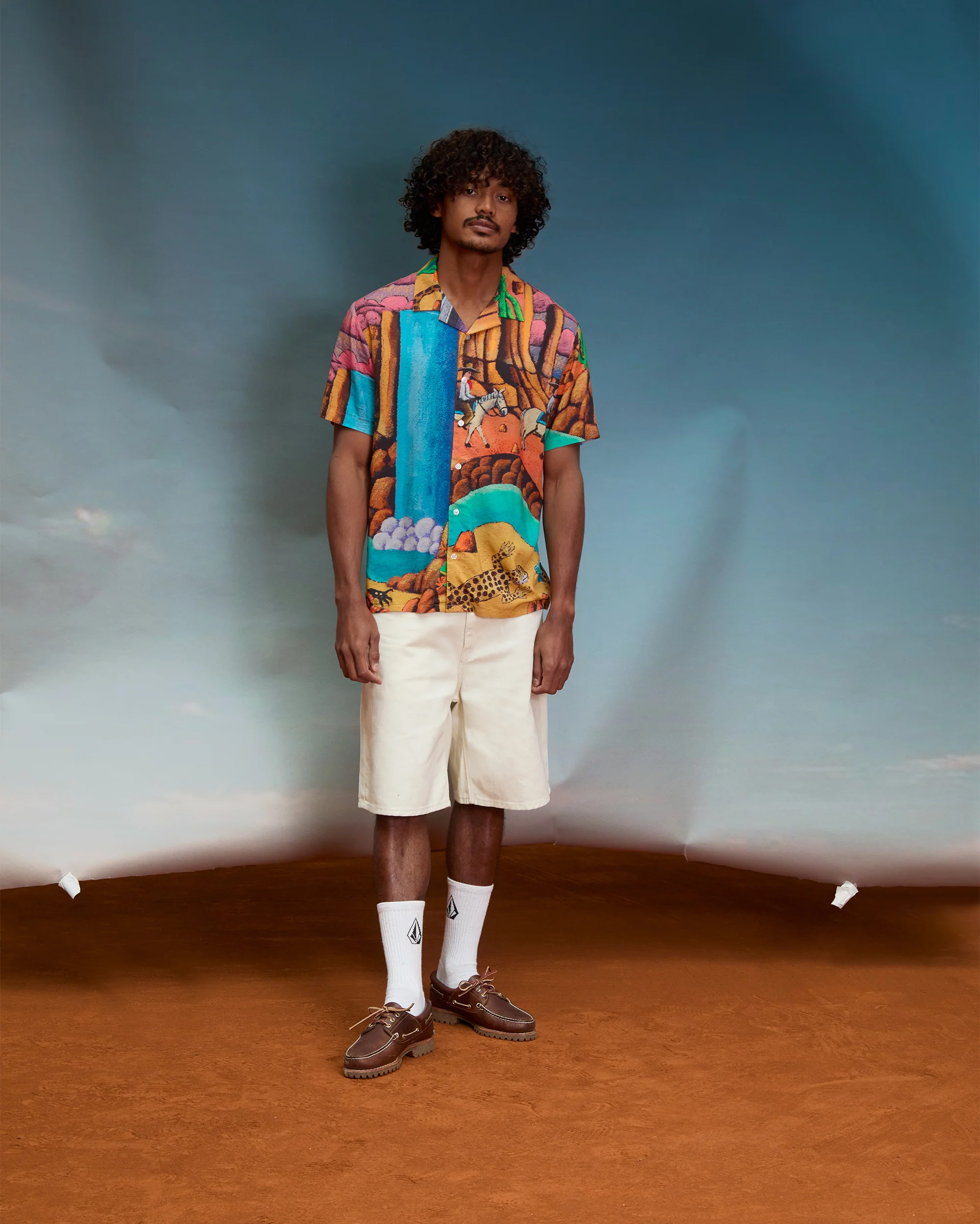Billow 22" Denim Short - Dirty White - Image 4