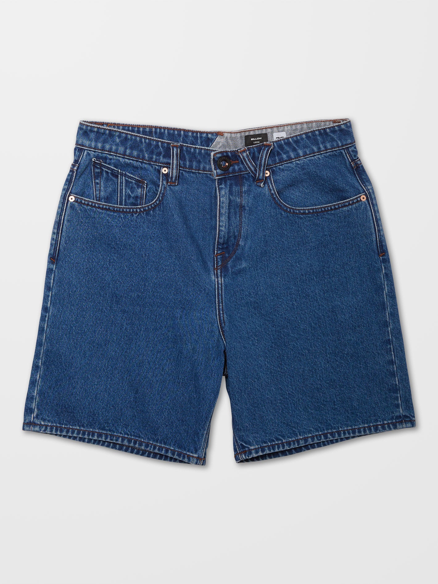 Billow Denim Short - OLIVER MID BLUE - Image 3