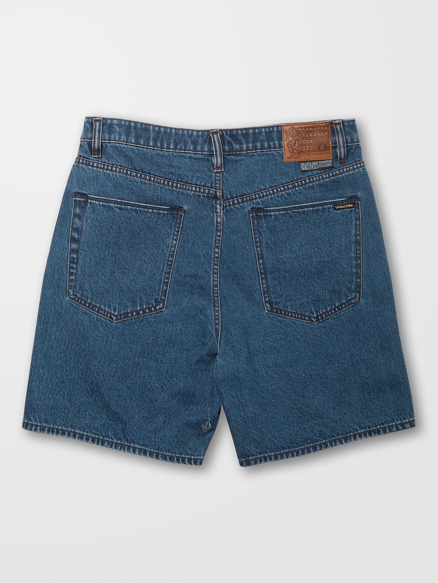 Billow Denim Short - INDIGO RIGIDE WASH - Image 4
