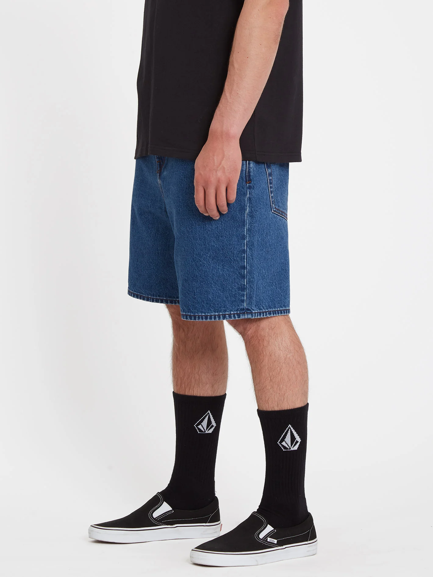 Billow Denim Short - OLIVER MID BLUE - Image 5