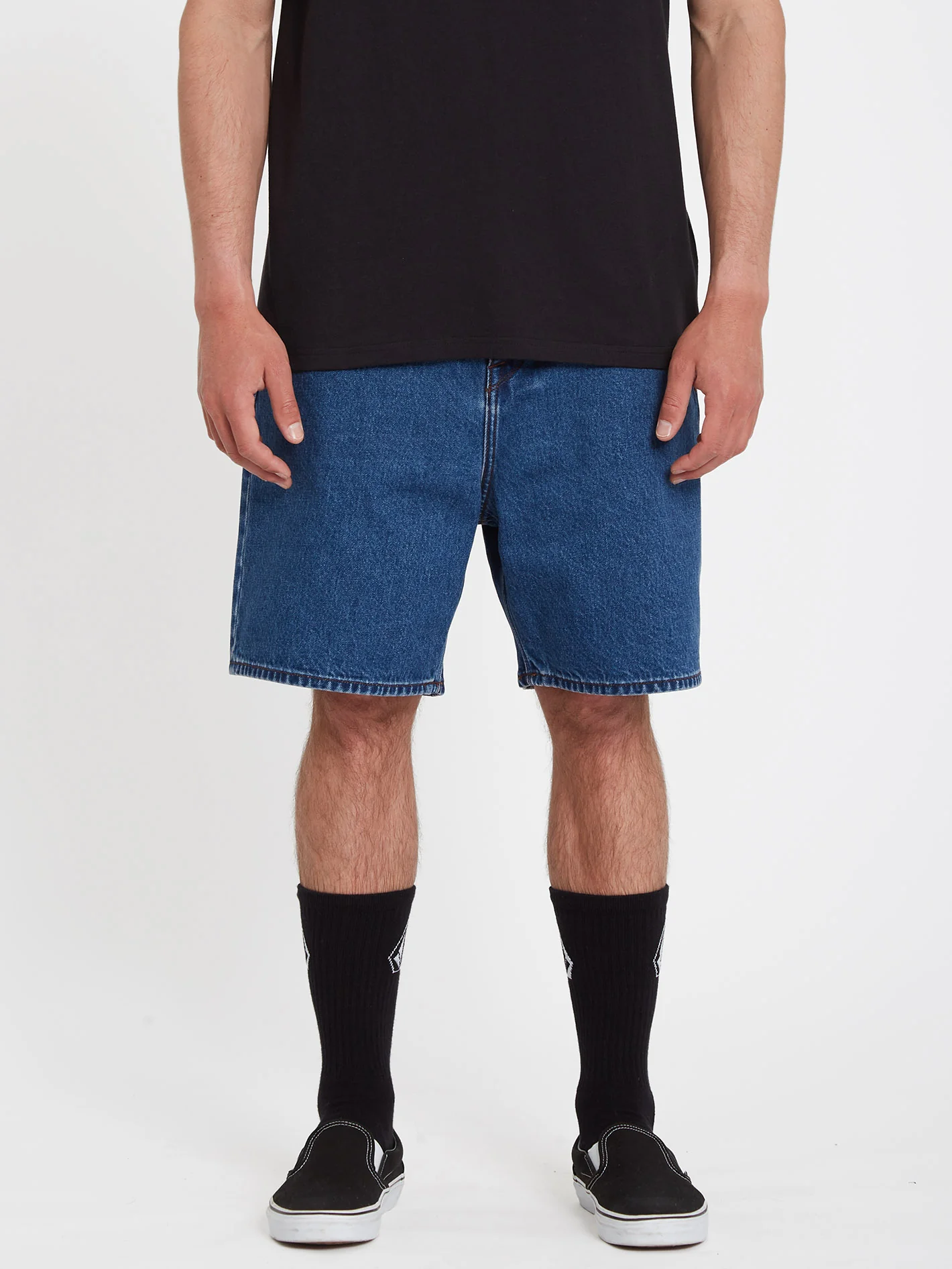 Billow Denim Short - OLIVER MID BLUE - Image 9