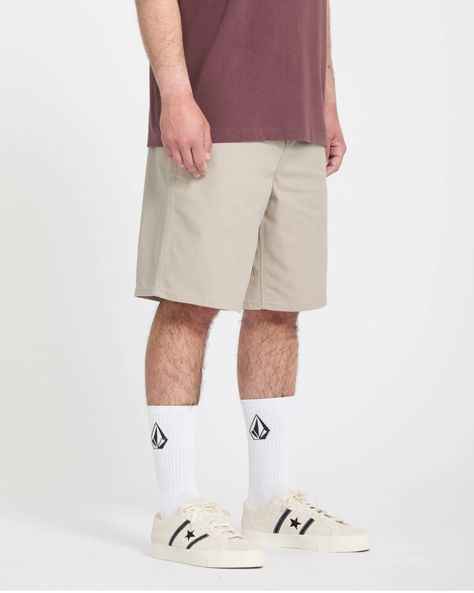 Billow 22" Short - Light Khaki - Image 3