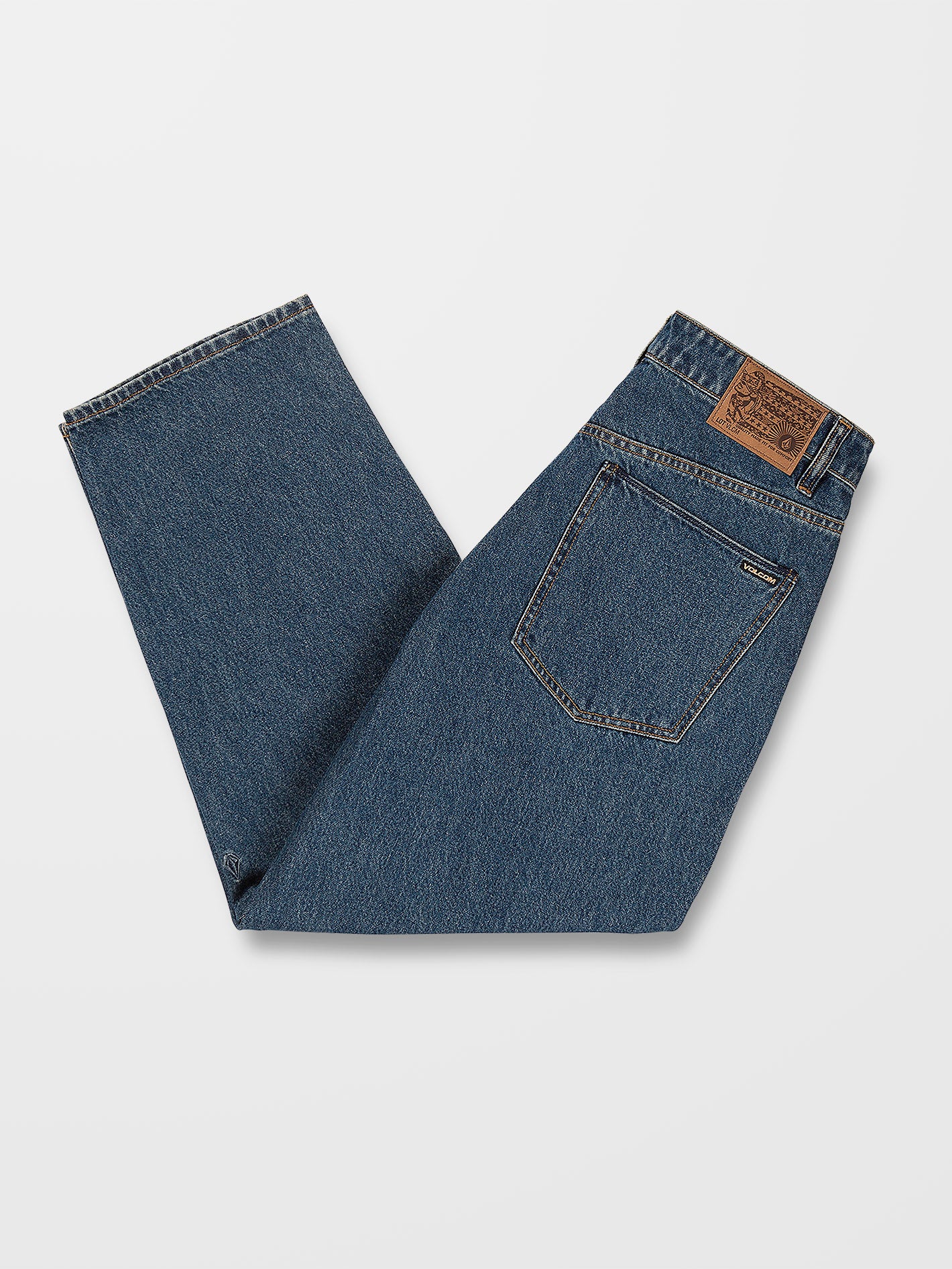 Billow Tapered Jeans - INDIGO RIDGE WASH - Image 4