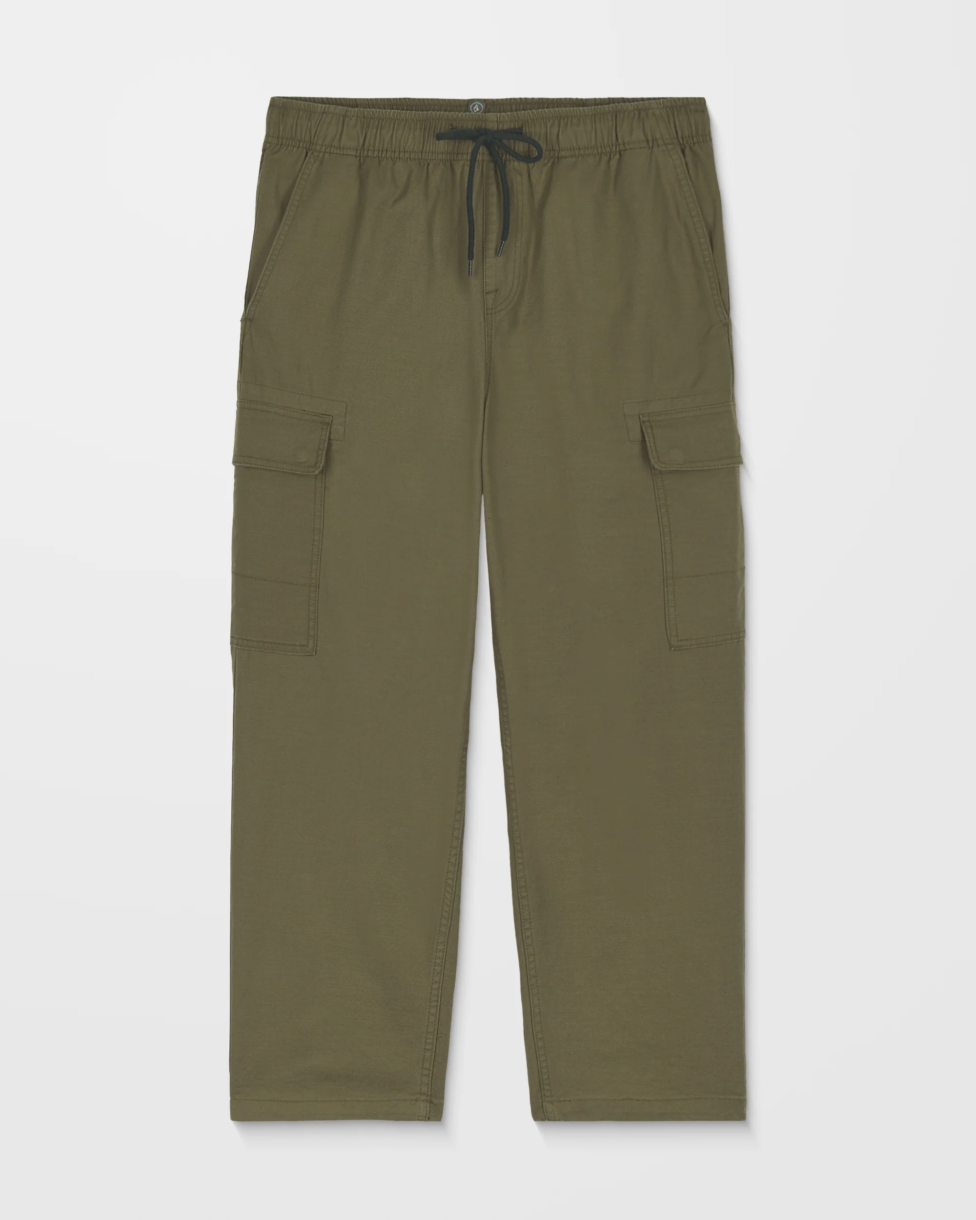 Billow Tapered Elasticated Waist Cargo Trousers - Sage Leaf - Image 6