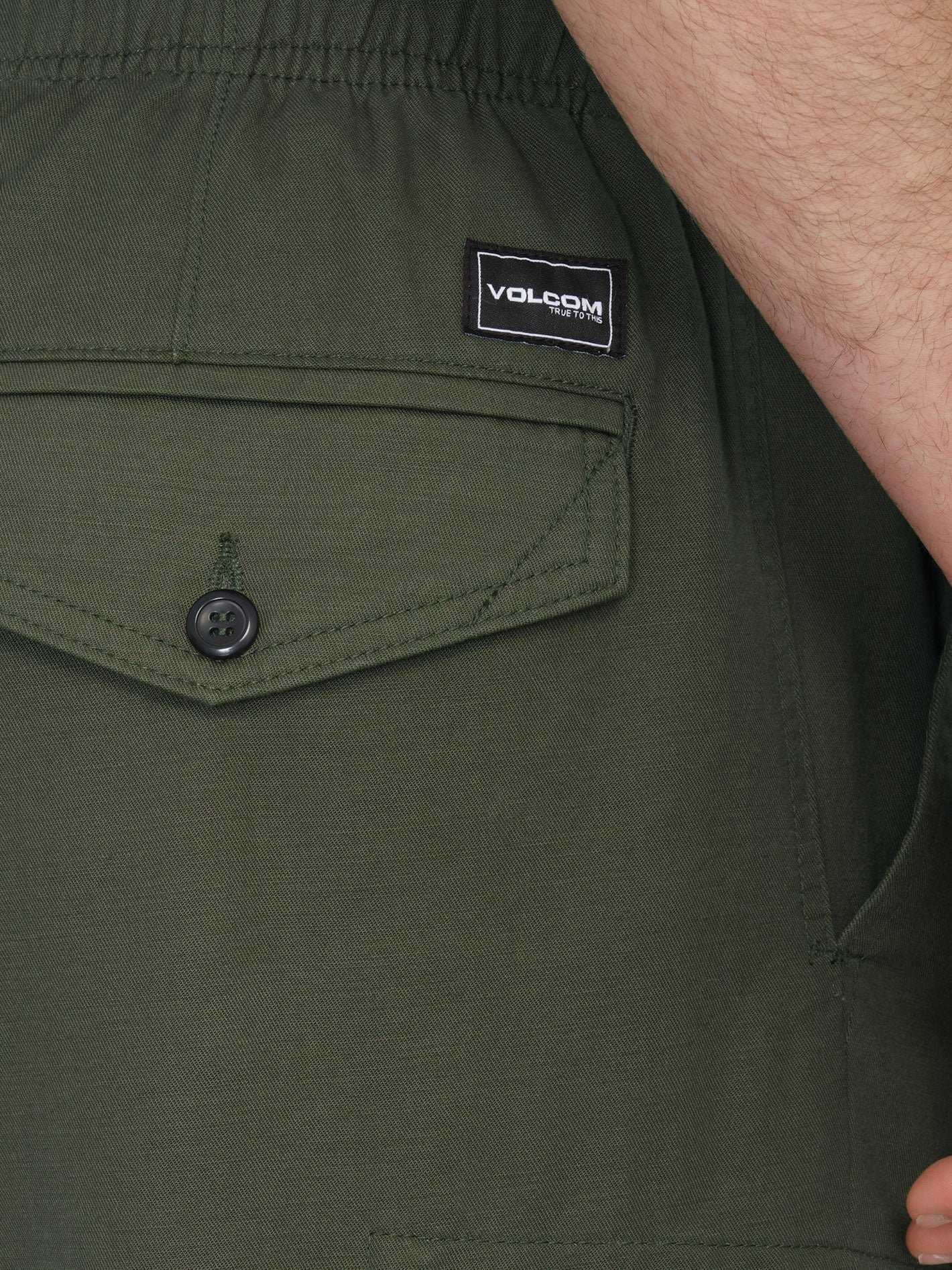 Billow Tapered Cargo Trousers - SQUADRON GREEN - Image 3