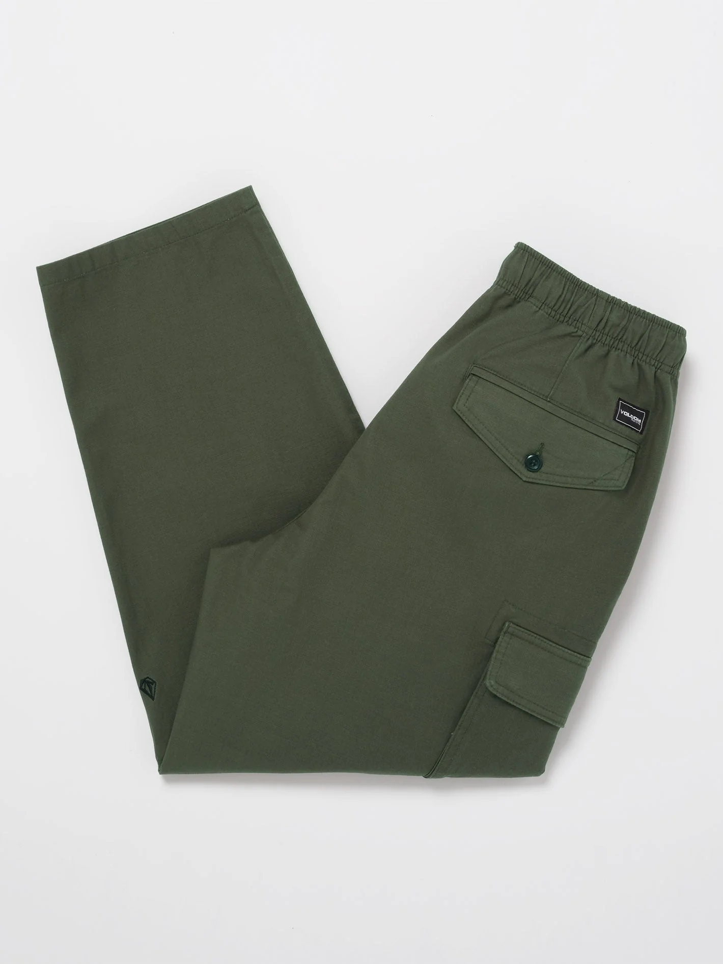 Billow Tapered Cargo Trousers - SQUADRON GREEN - Image 6