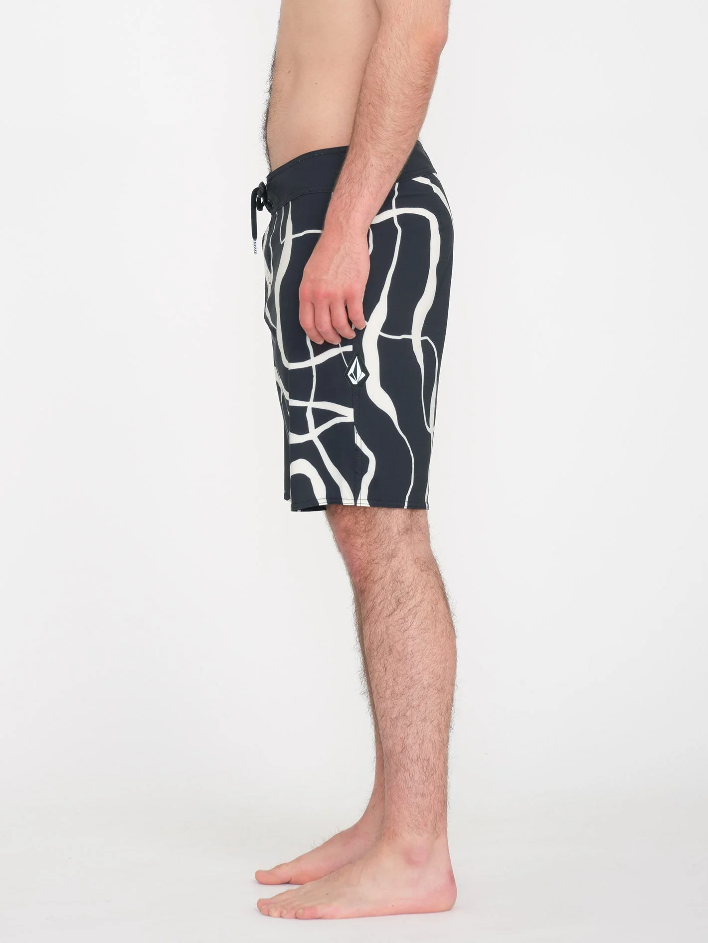 Blind Lines Mod 19" Boardshort - BLACK - Image 5