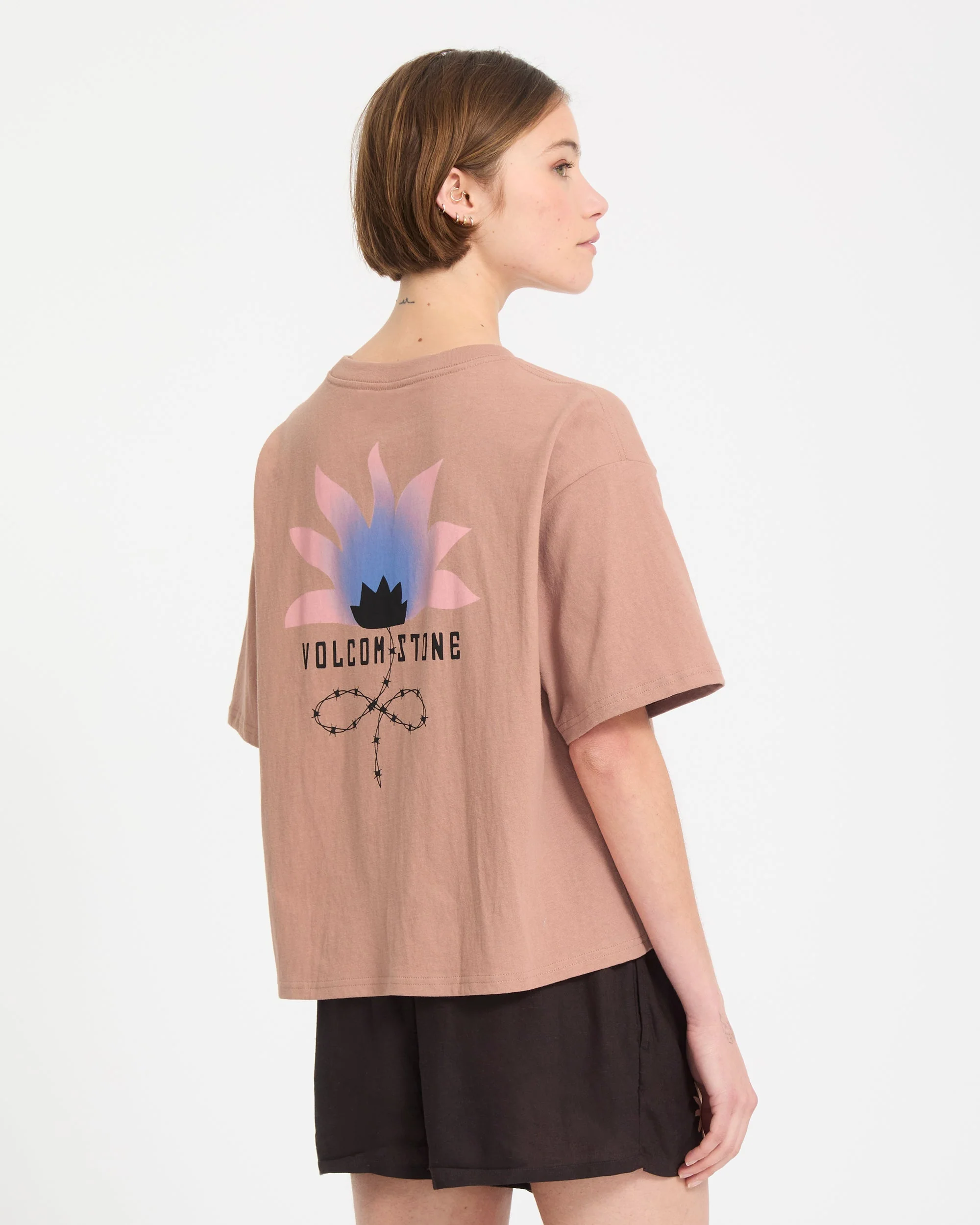 Bliss T-Shirt - Pale Khaki - Image 2