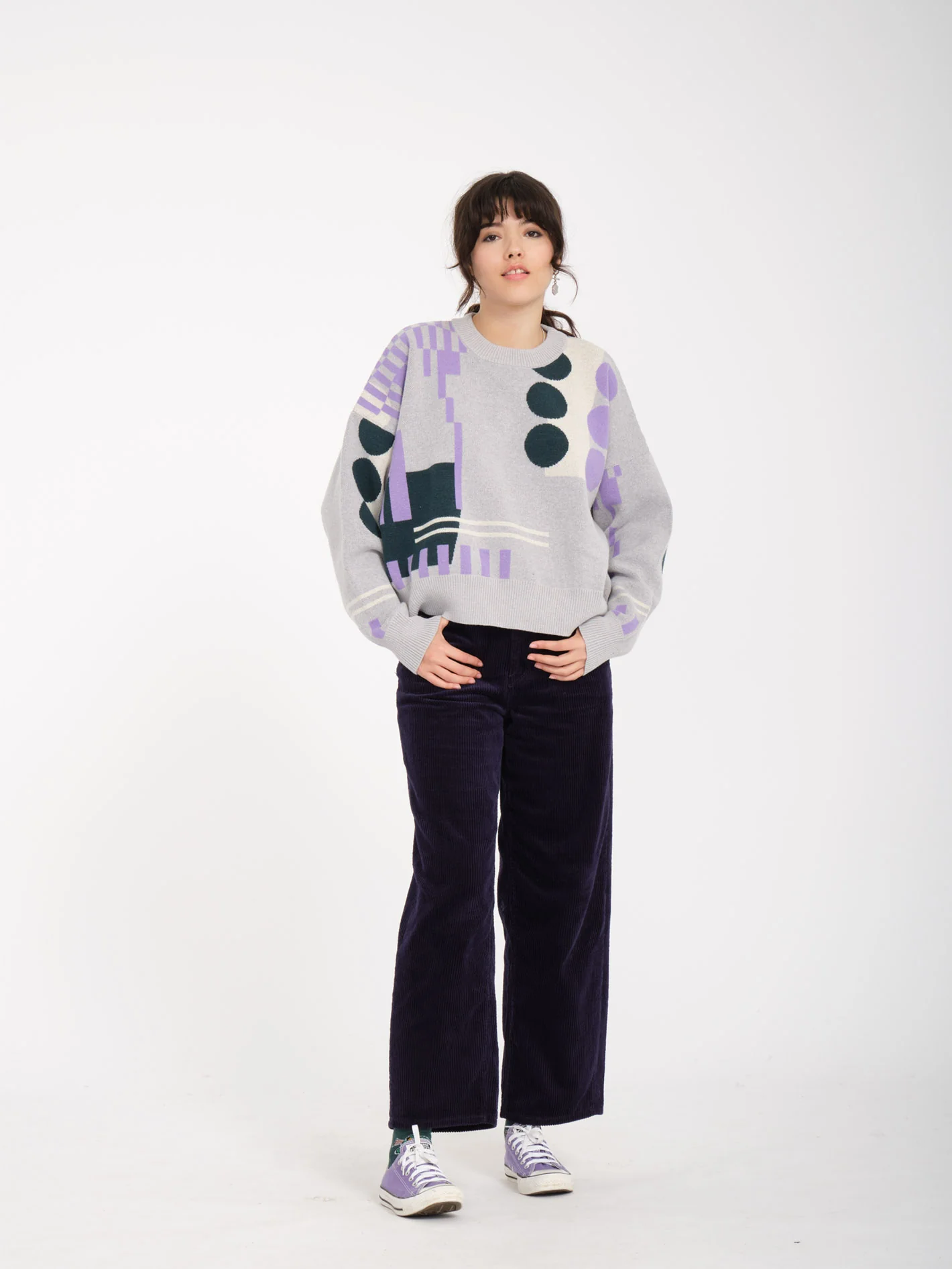 Bohausweater Sweater - HEATHER GREY - Image 4