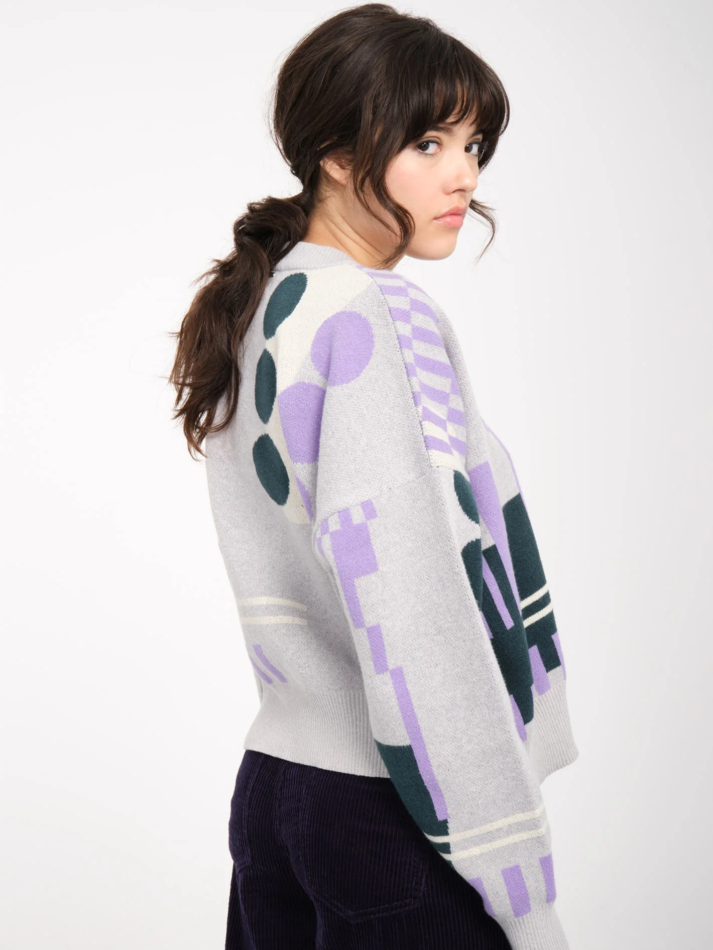 Bohausweater Sweater - HEATHER GREY - Image 5