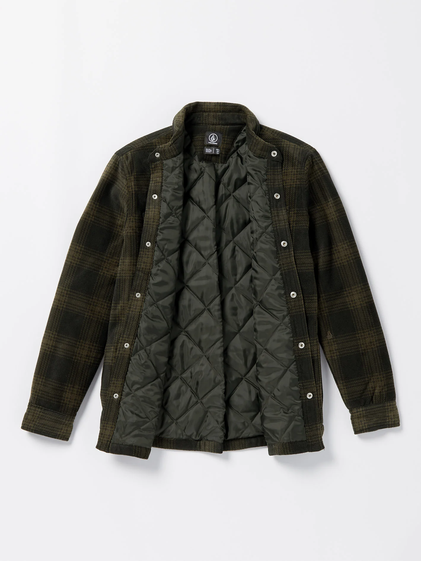 Bowered Fleece Over-Shirt - BISON - Image 4