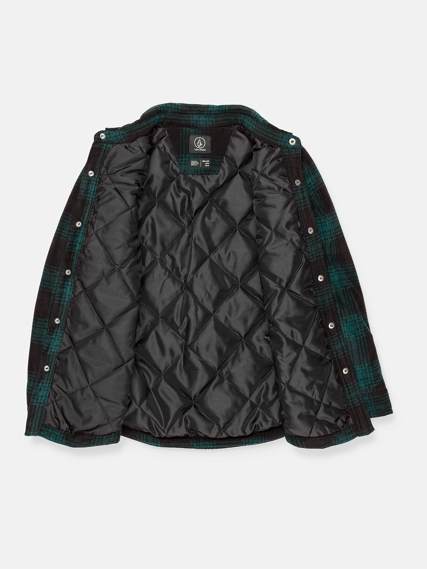 Bowered Fleece Over-Shirt - Evergreen - (KIDS) - Image 2