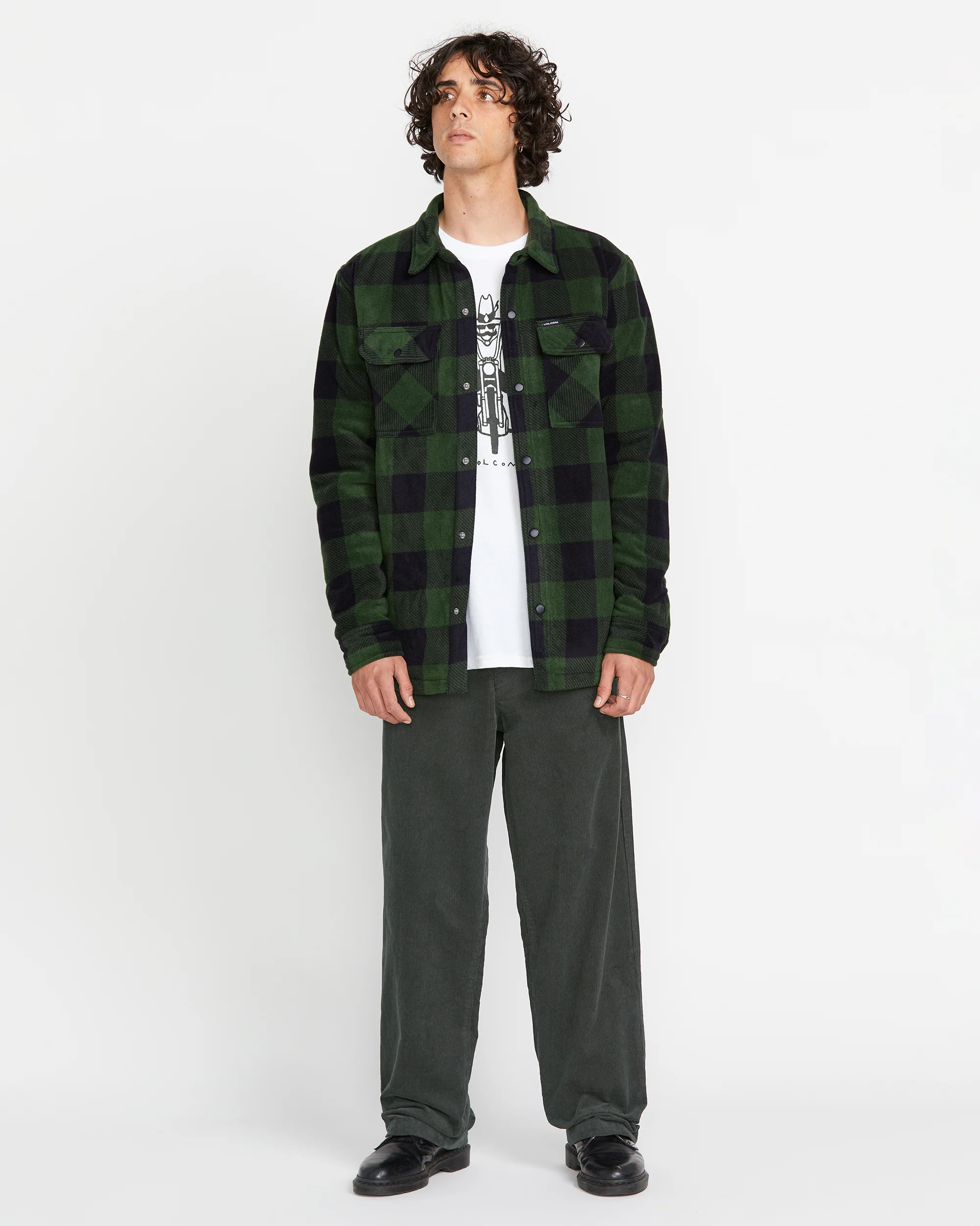 Bowered Light Over-Shirt - Dark Pine - Image 3
