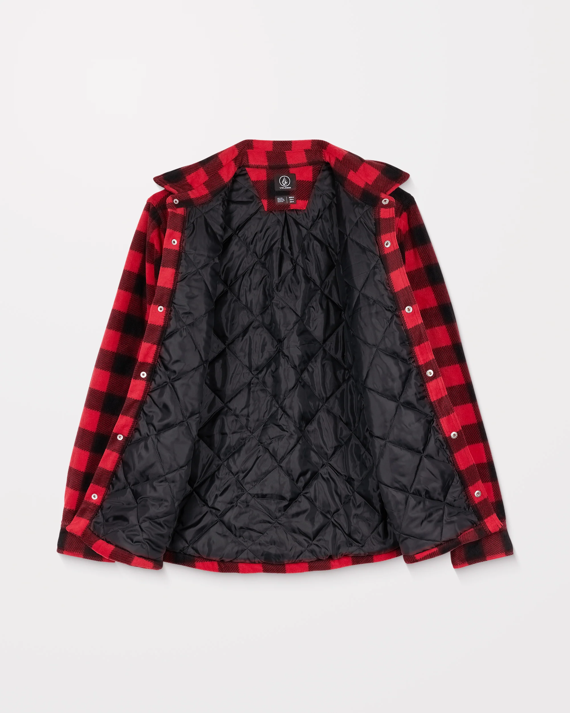Bowered Fleece Over-Shirt - Lifeguard Red - Image 10