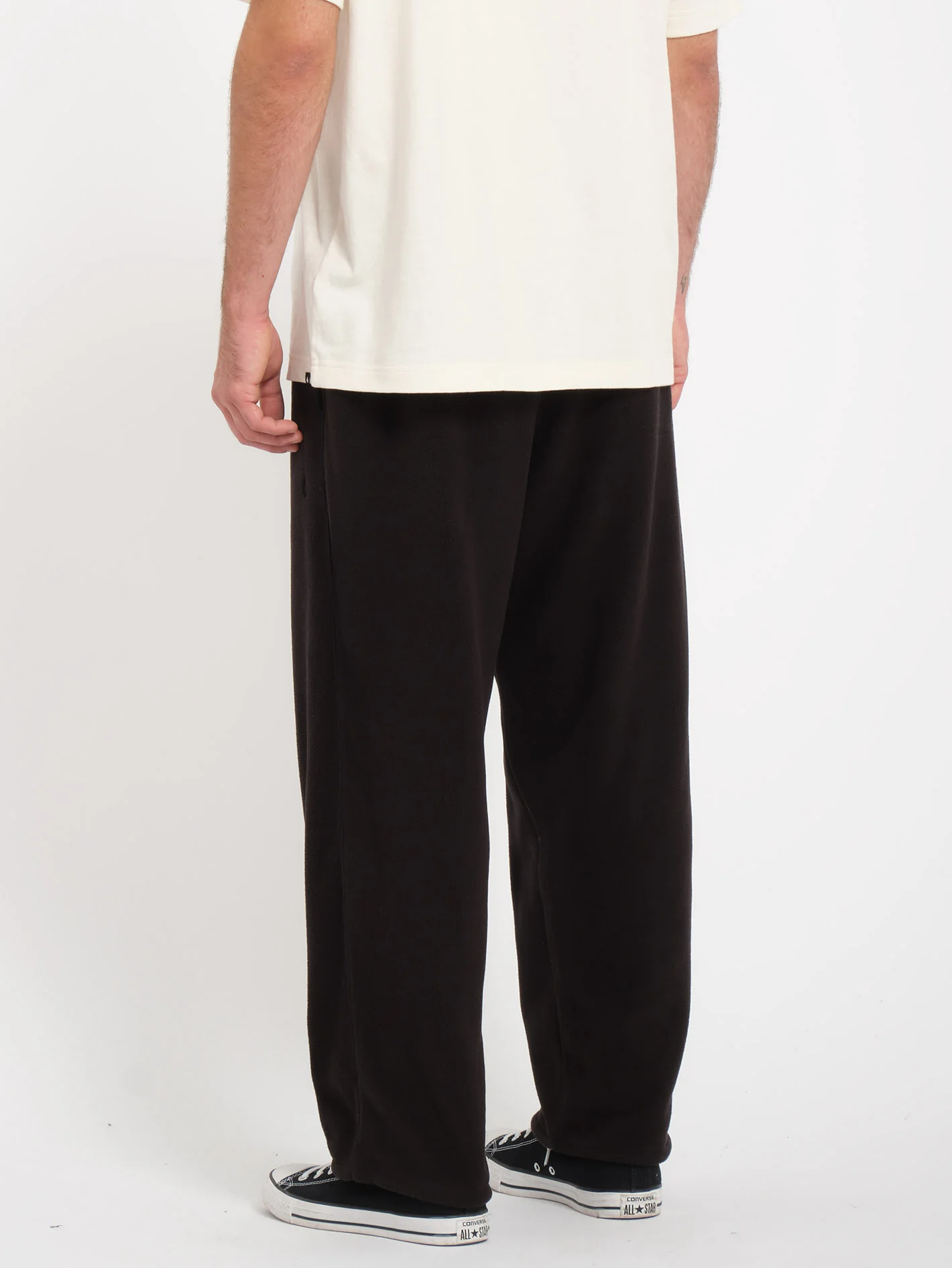 Bowered Light Fleece Trousers - BLACK - Image 2