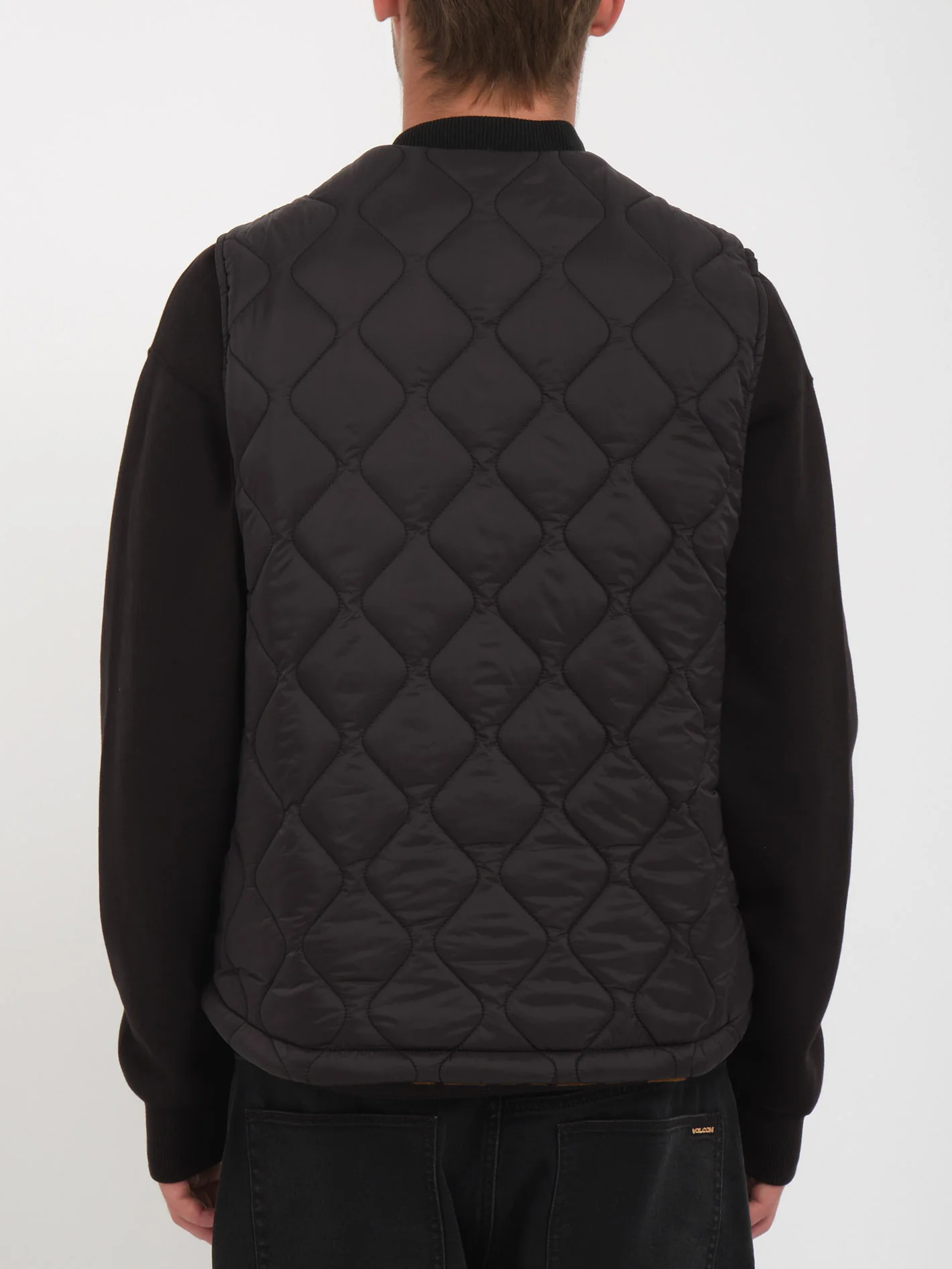 Bowered Vest (Reversible) - BITTER CHOCOLATE - Image 2