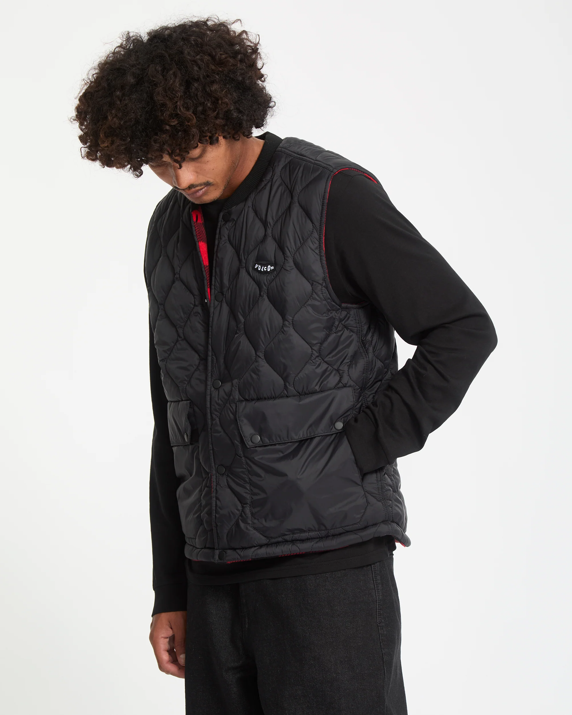 Bowered Reversible Vest - Lifeguard Red - Image 10