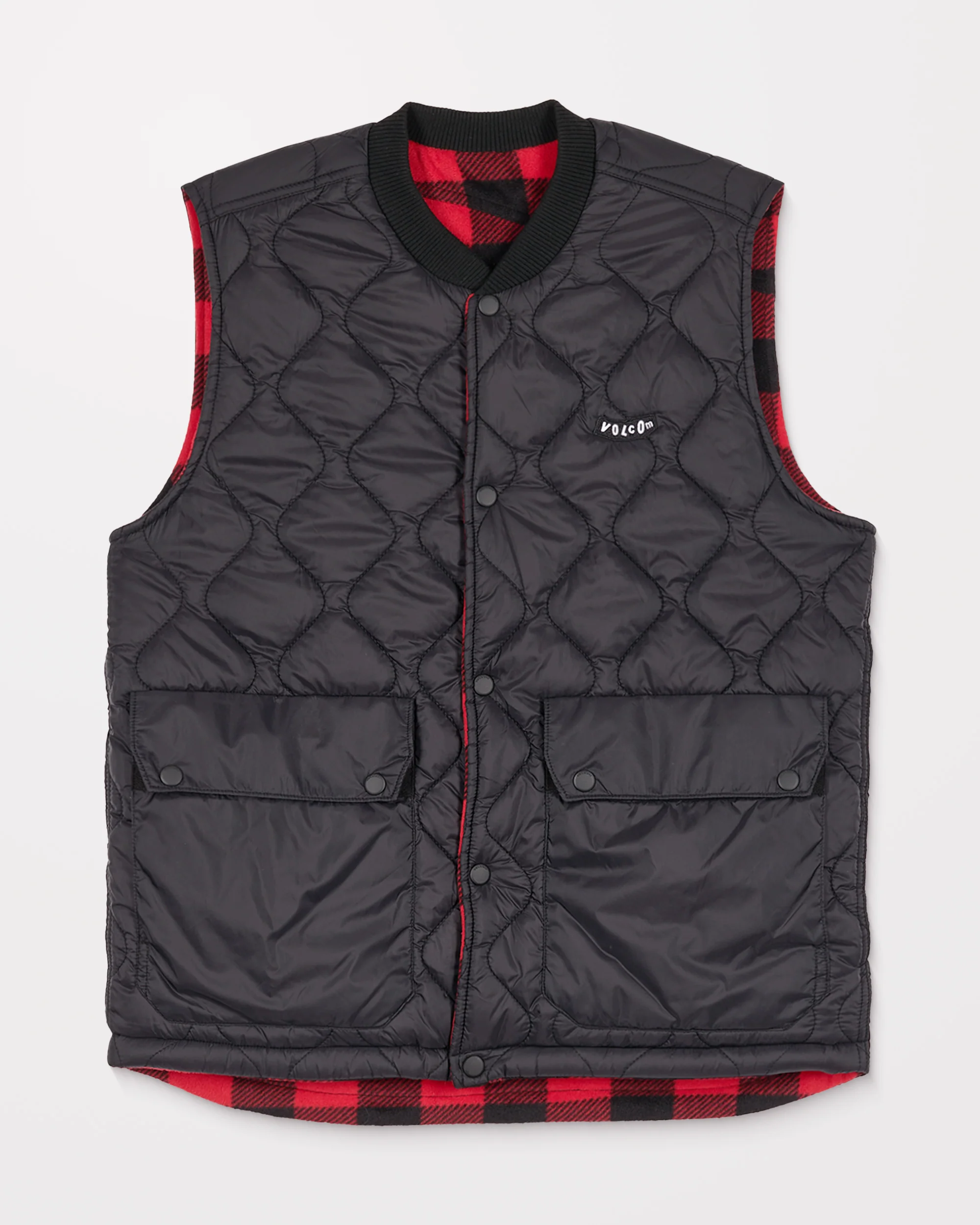 Bowered Reversible Vest - Lifeguard Red - Image 12