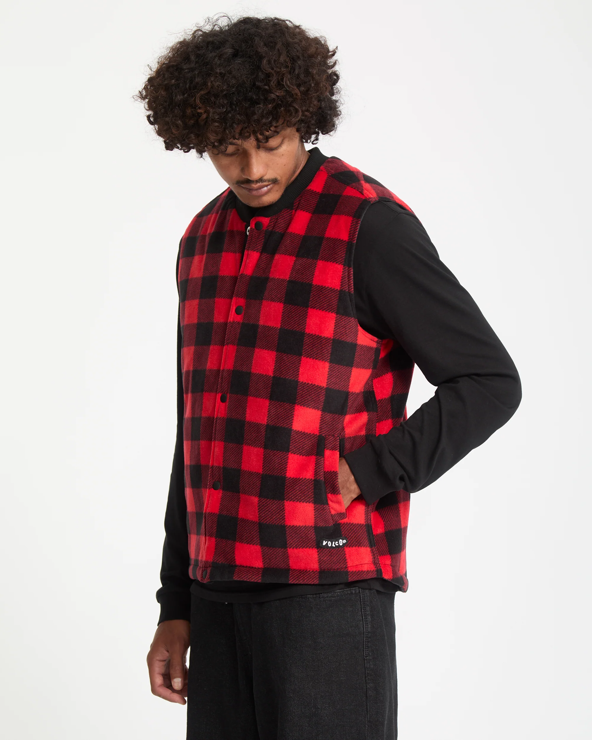 Bowered Reversible Vest - Lifeguard Red - Image 5