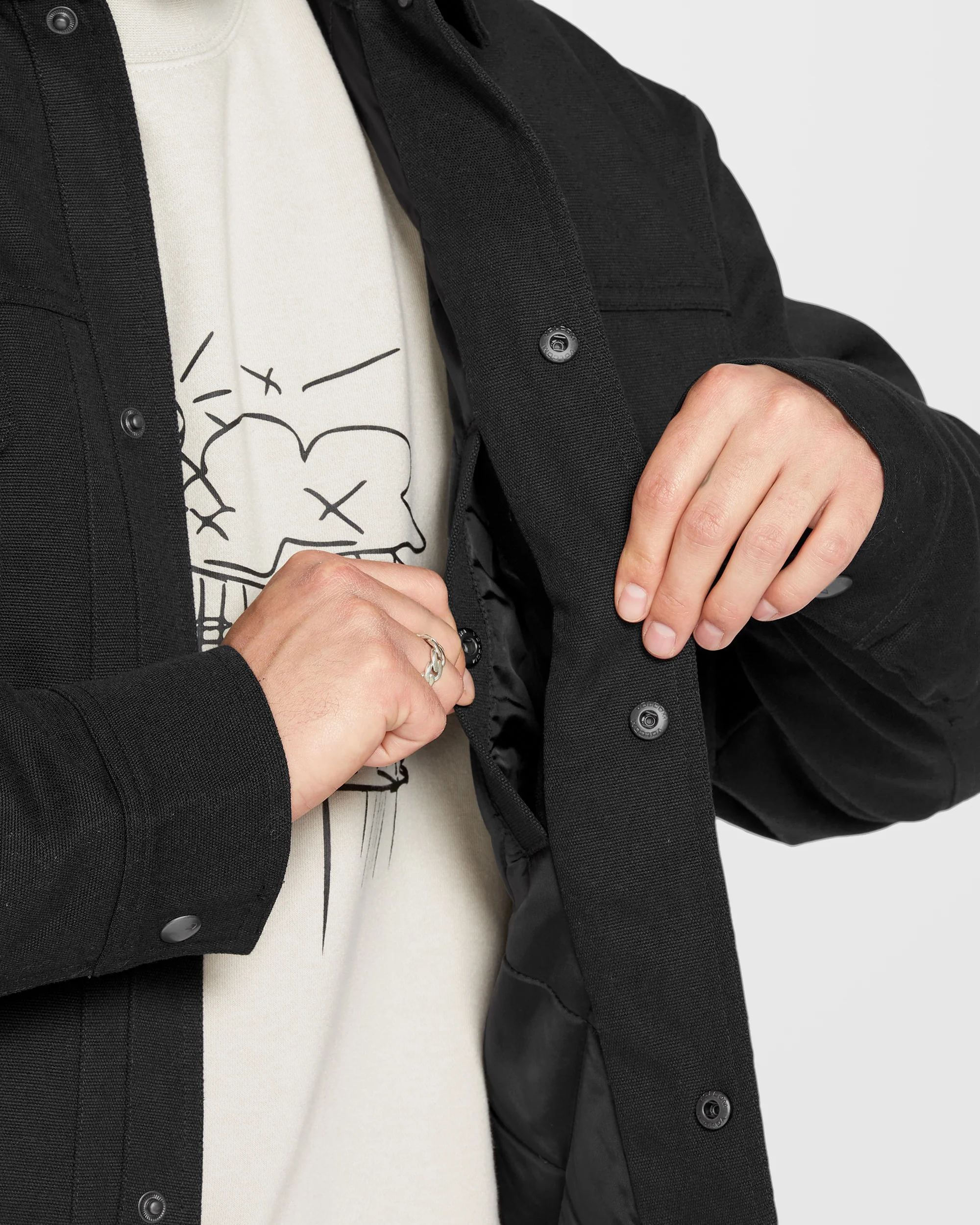 Breckin Insulated Jacket - Black - Image 9
