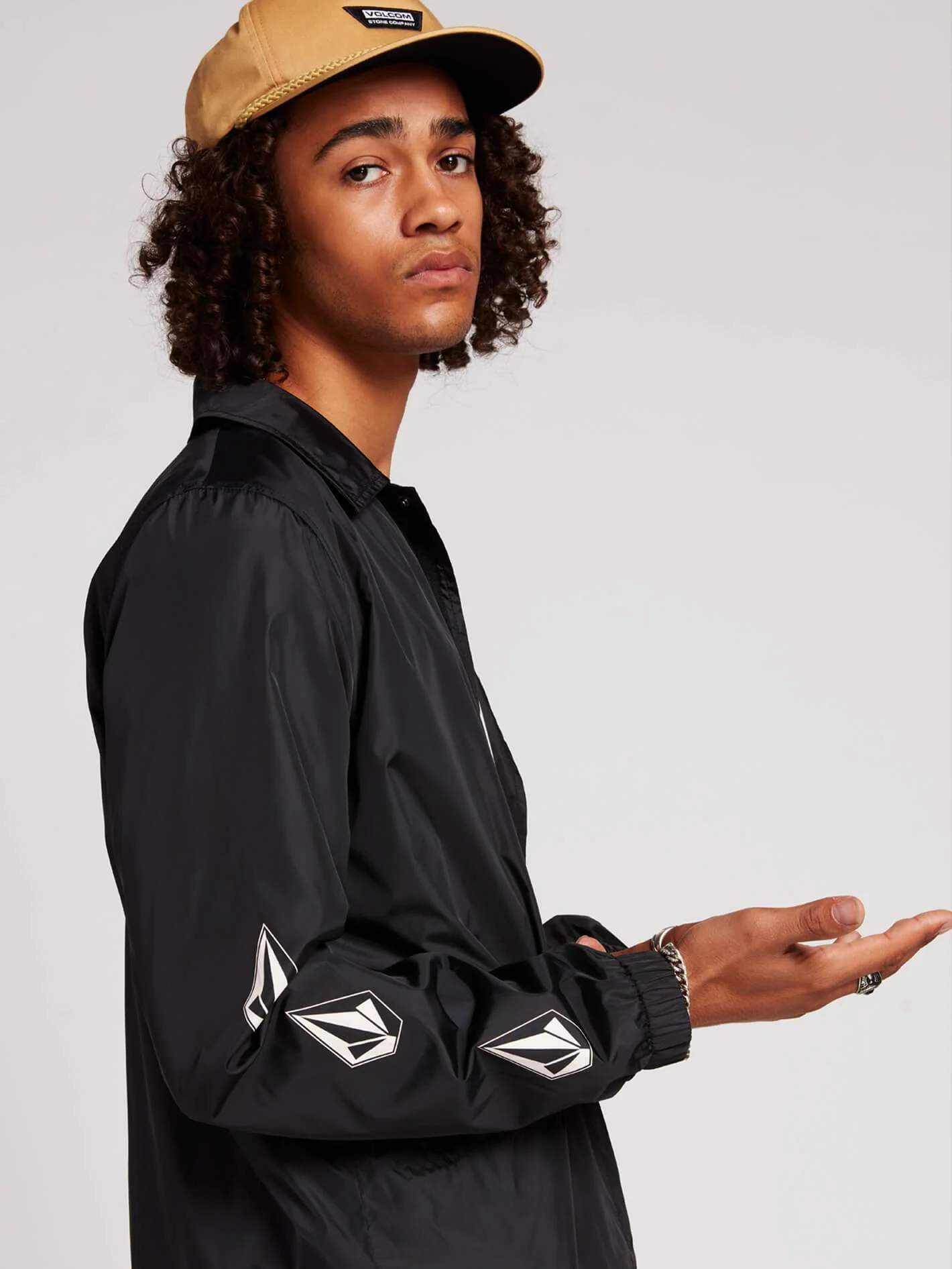 Brews Coach Jacket - Black Print - Image 3