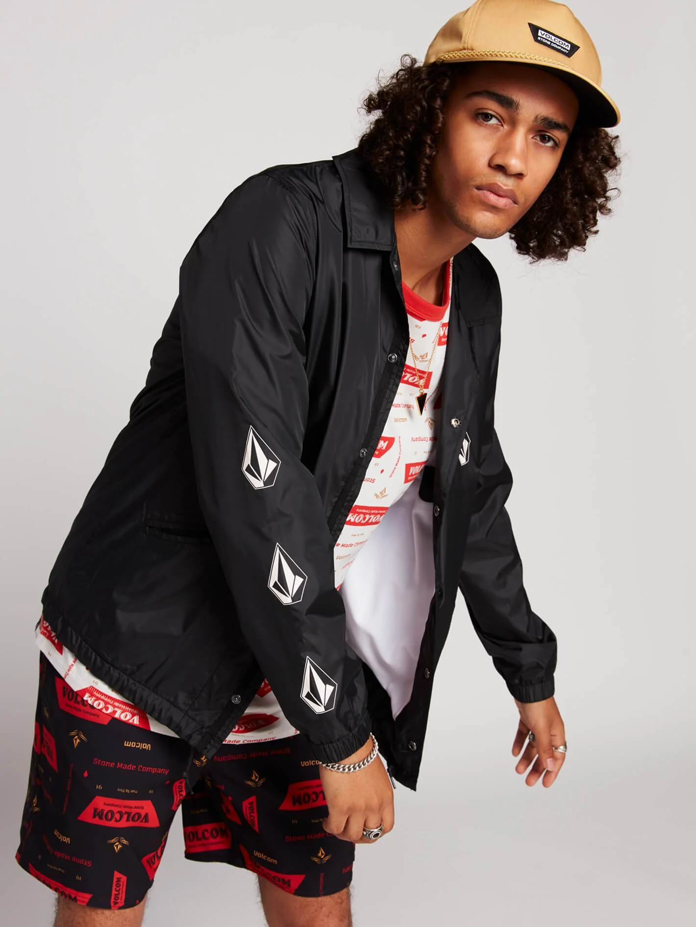 Brews Coach Jacket - Black Print - Image 5
