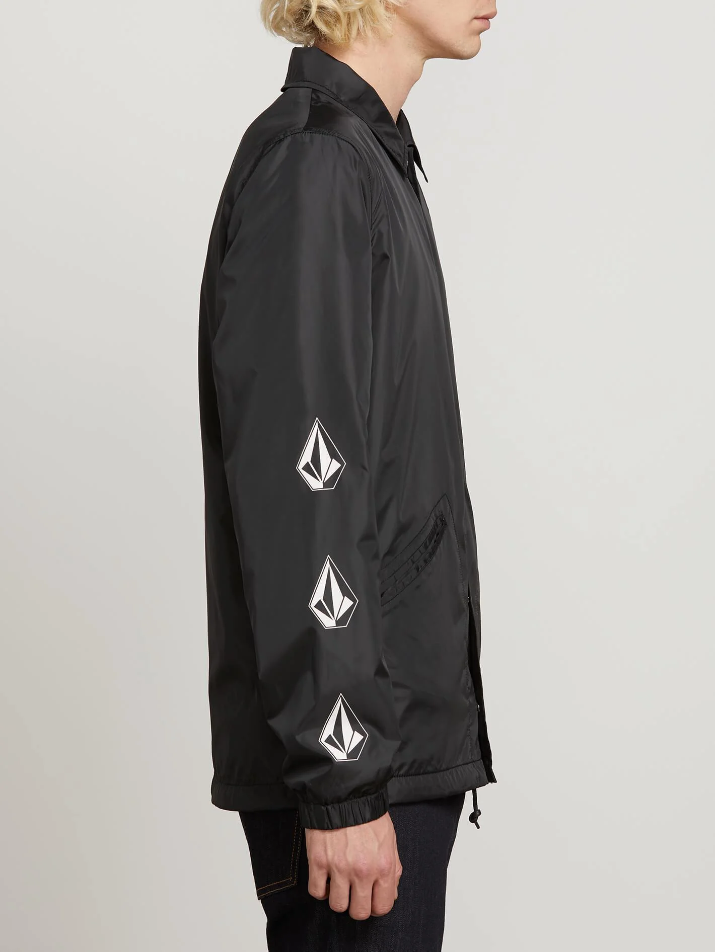 Brews Coach Jacket - Black Print - Image 7