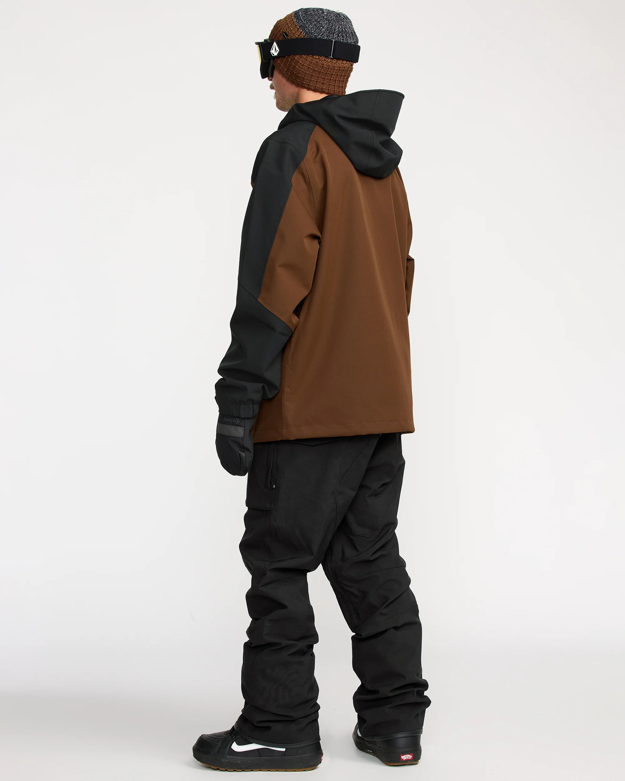 Brighton Full Zip Jacket - Brown - Image 4