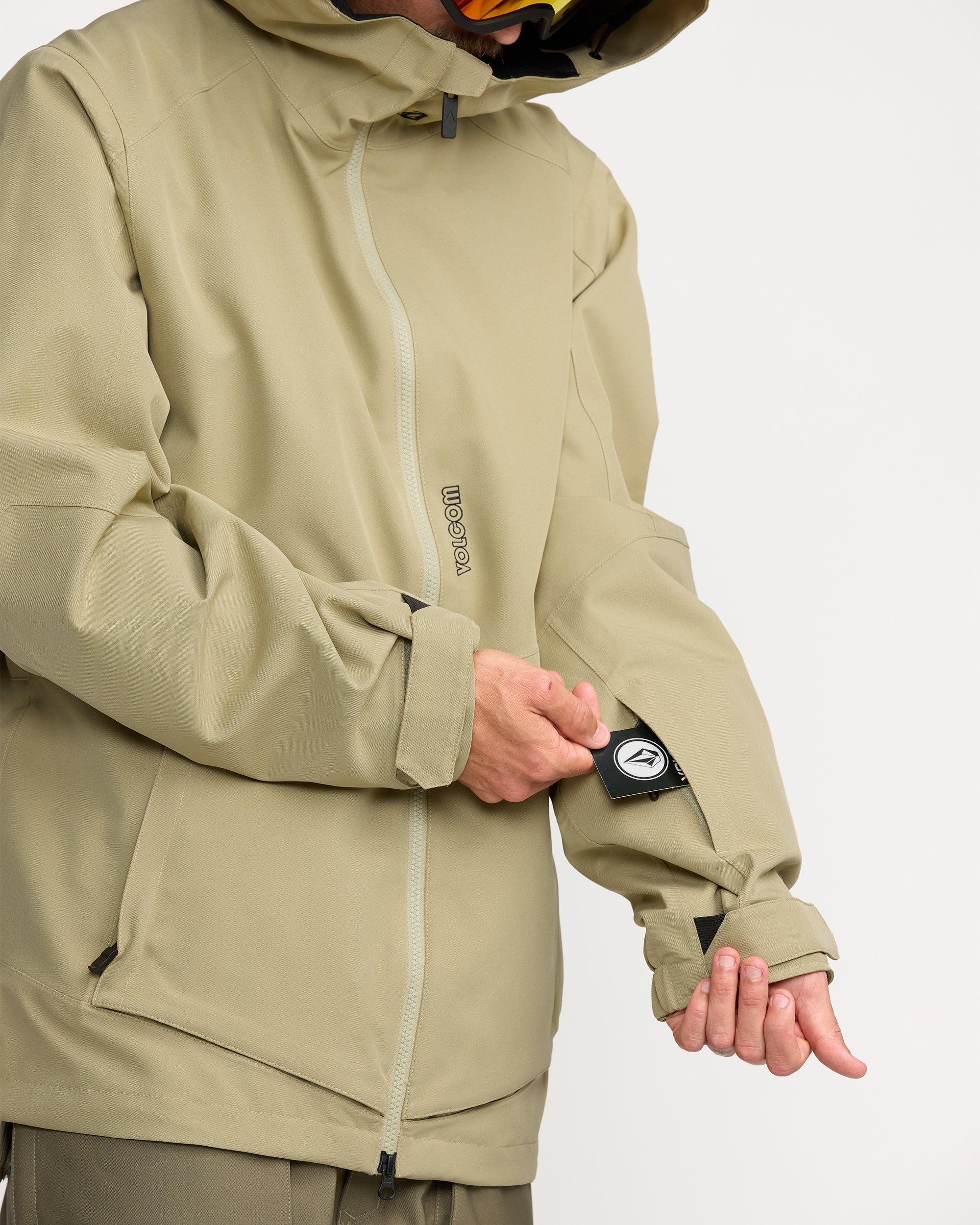 Brighton Full Zip Jacket - Moss Green - Image 7