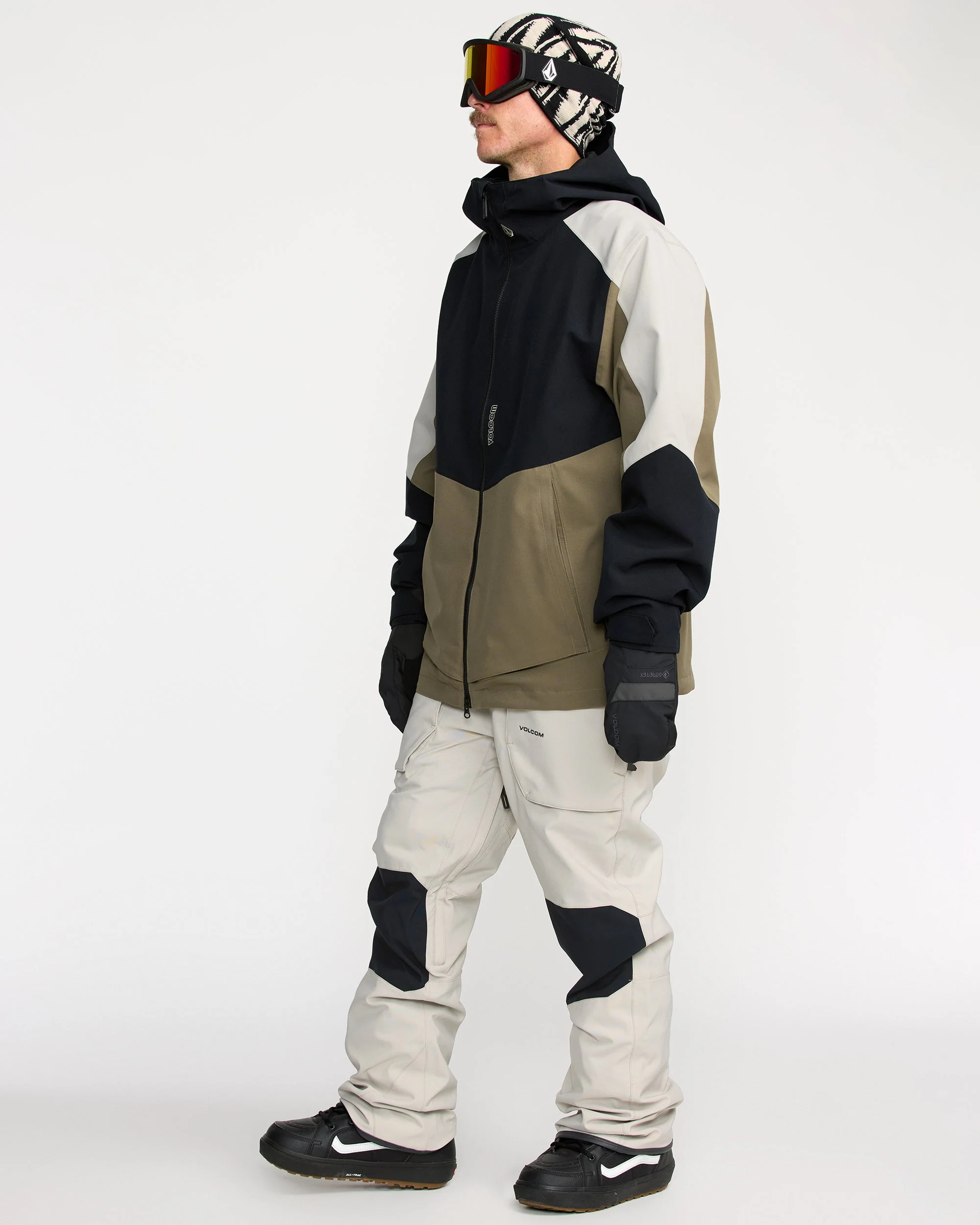 Brighton Full Zip Jacket - Military - Image 4