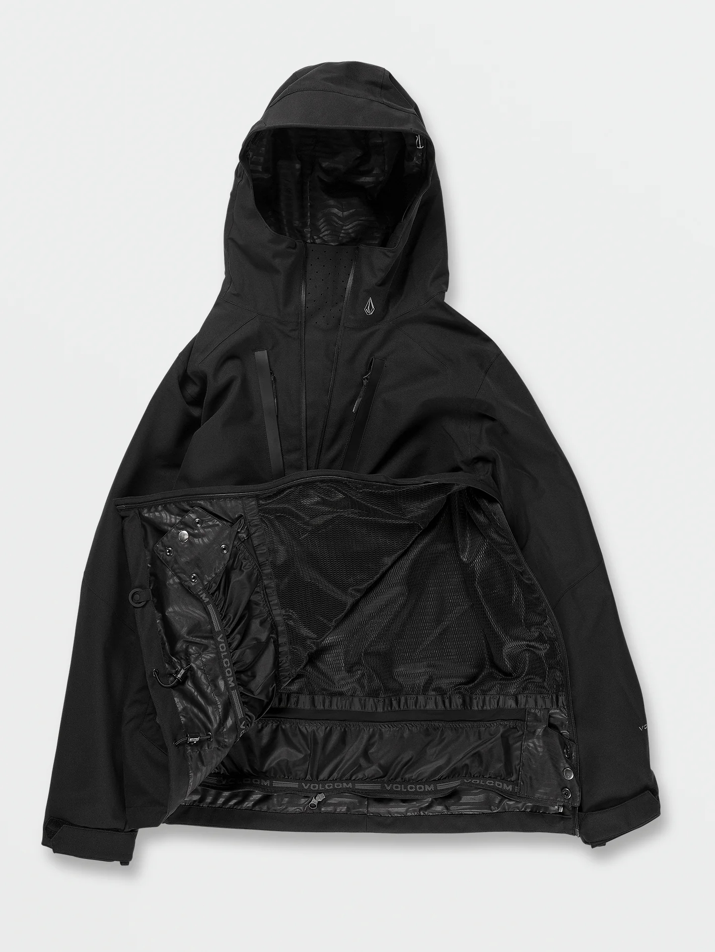 Brighton Pullover Jacket - Black - Image 3
