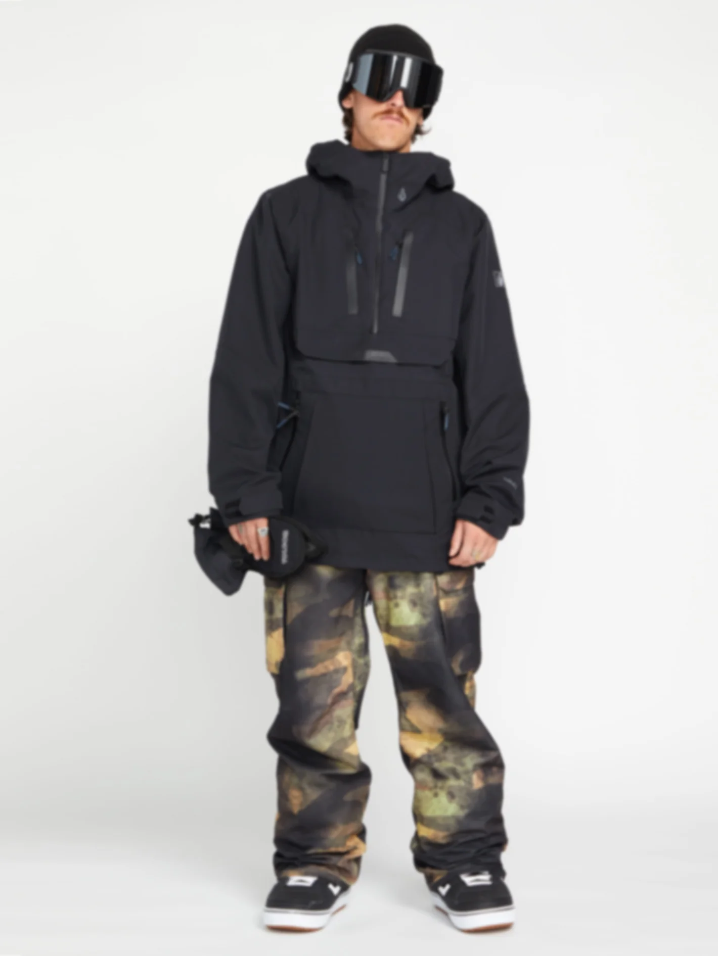 Brighton Pullover Jacket - Black - Image 4