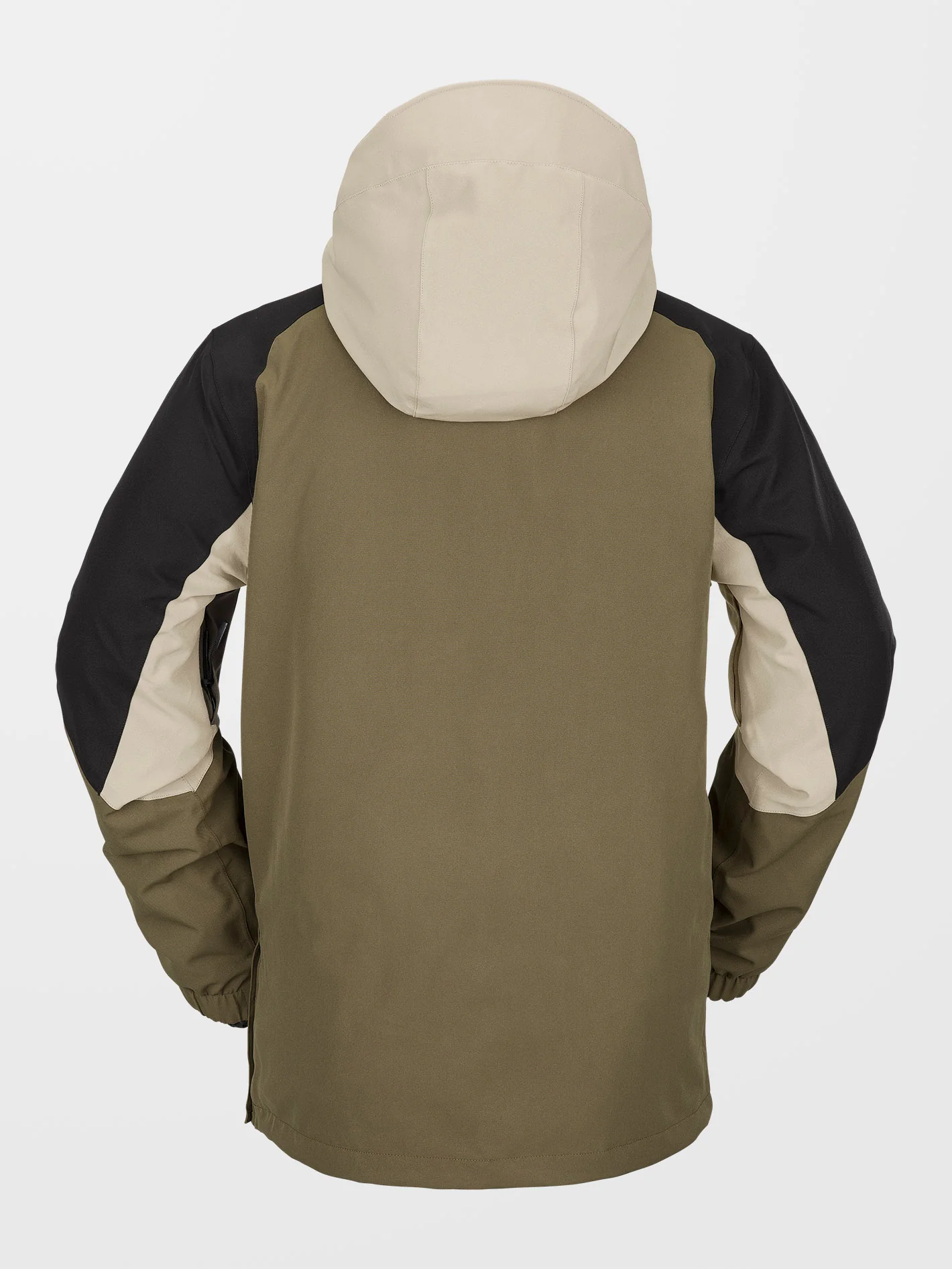 Brighton Pullover Jacket - Dark Khaki - Image 3