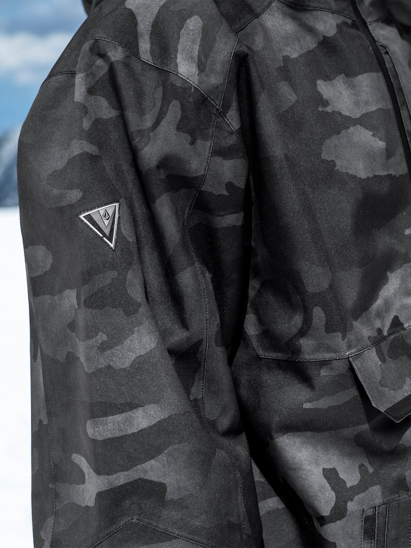 Brighton Jacket - BLACK CAMO - Image 12