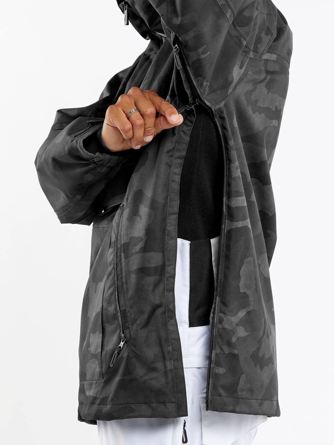 Brighton Jacket - BLACK CAMO - Image 4