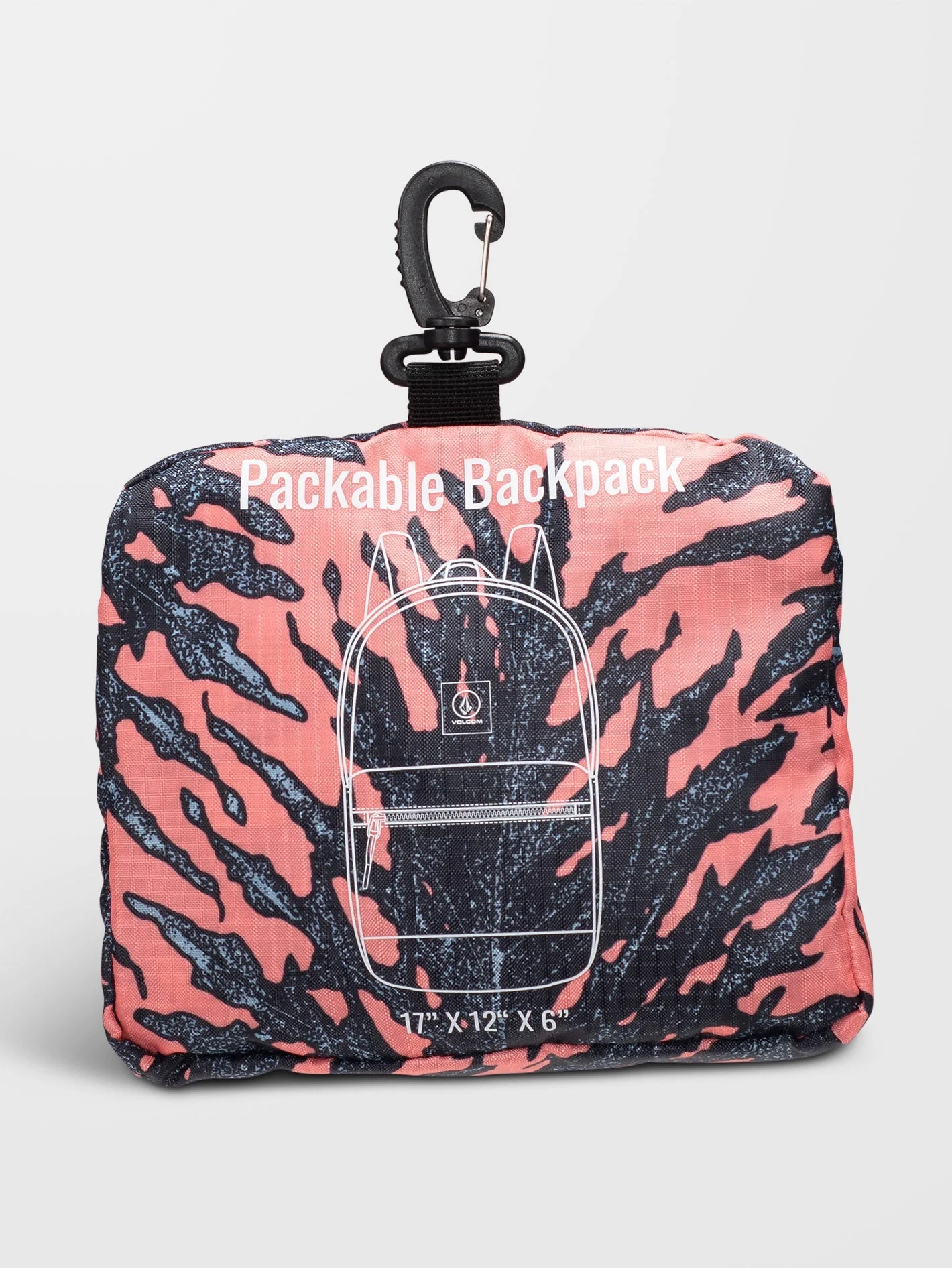Packable Backpack - CORAL - Image 2