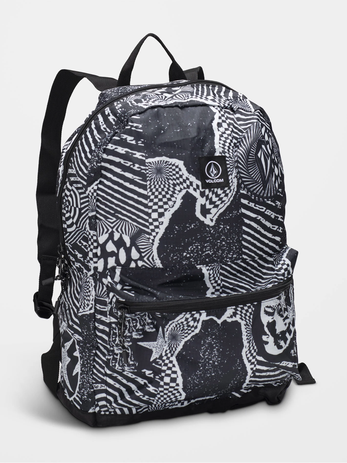 Bt Packable Backpack - Black/White - Image 4